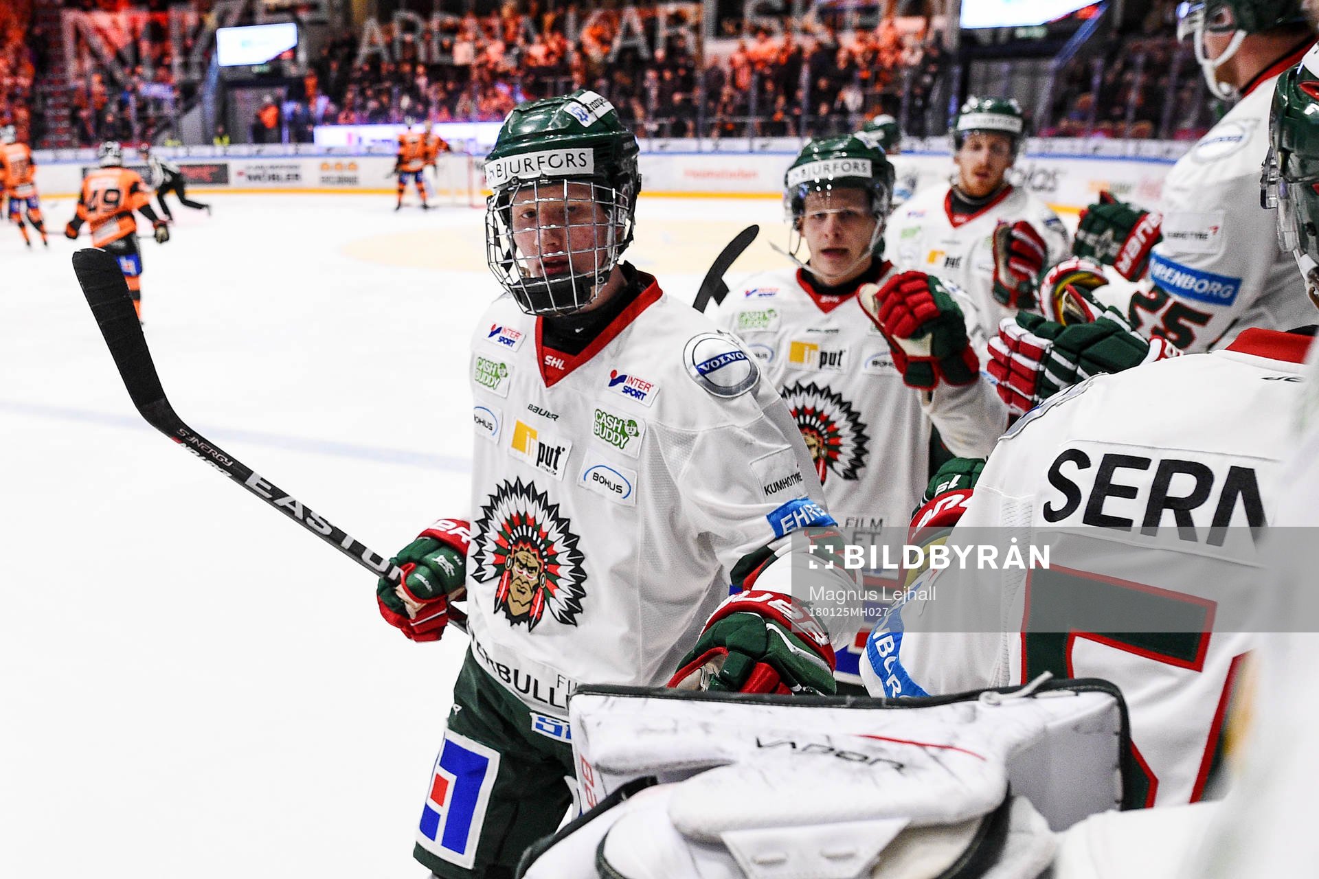 Frölundas Rasmus Dahlin jublar