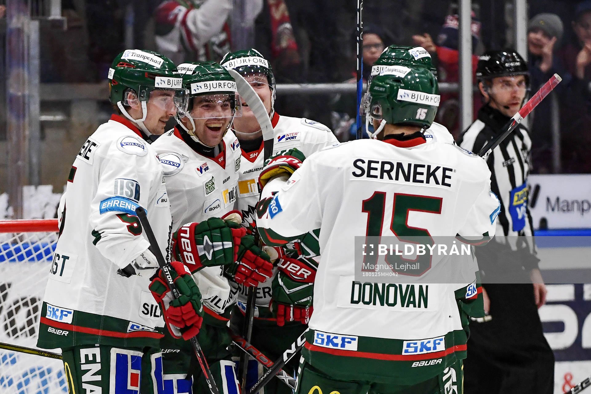 Frölundas Adam Almqvist, Ponthus Westerholm och Matt
