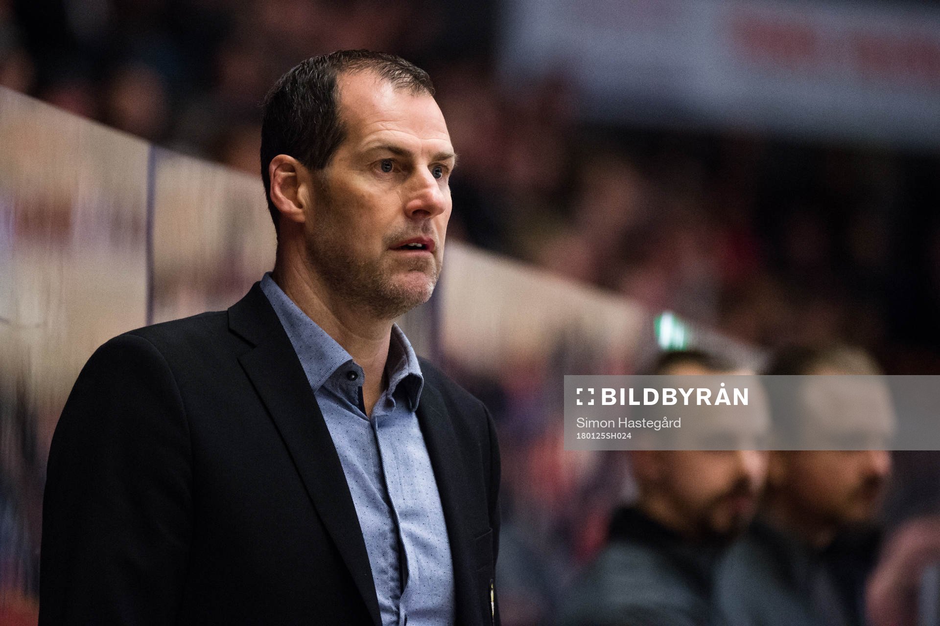 Brynäs assisterande tränare Jan Larsson