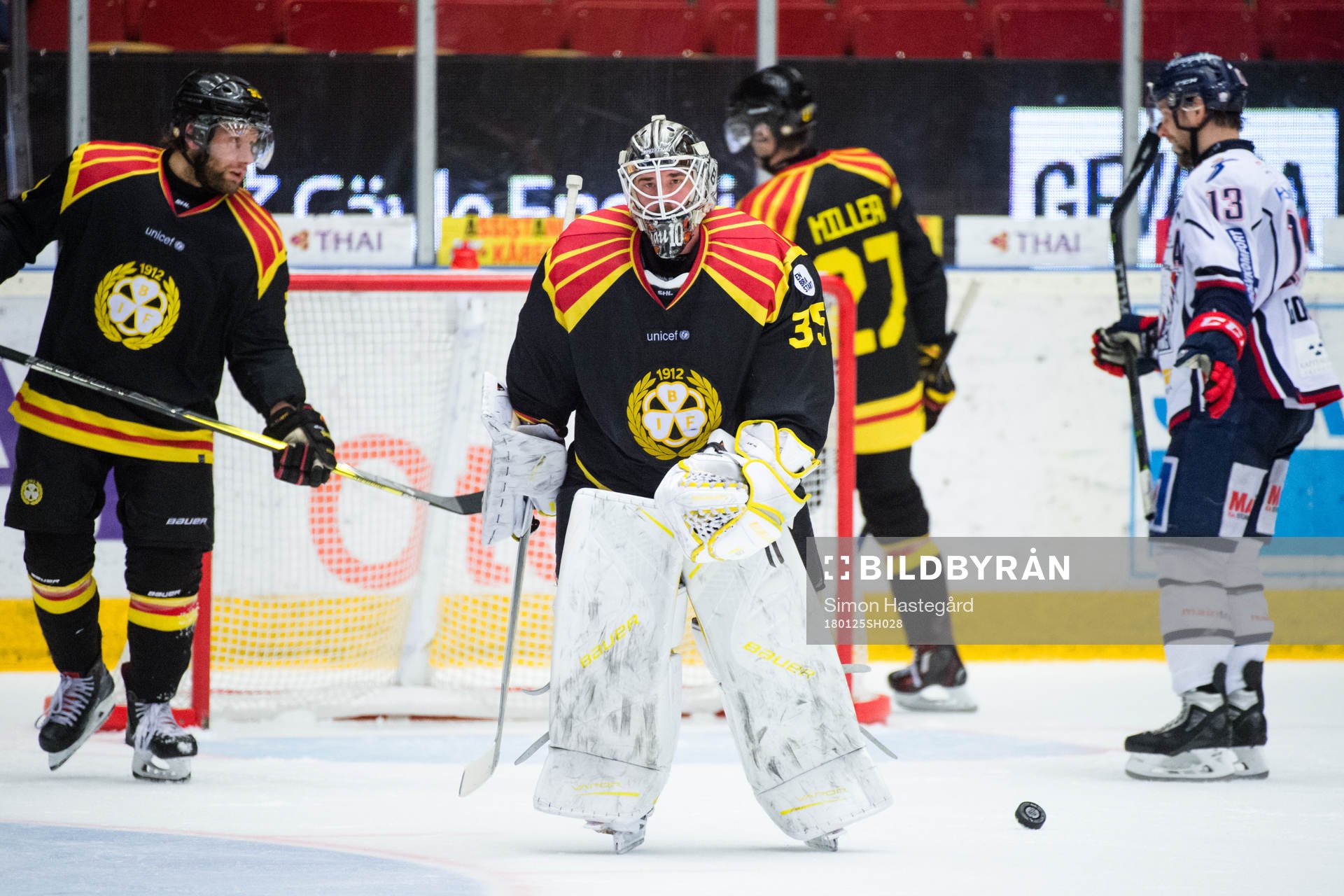 Brynäs målvakt David Rautio