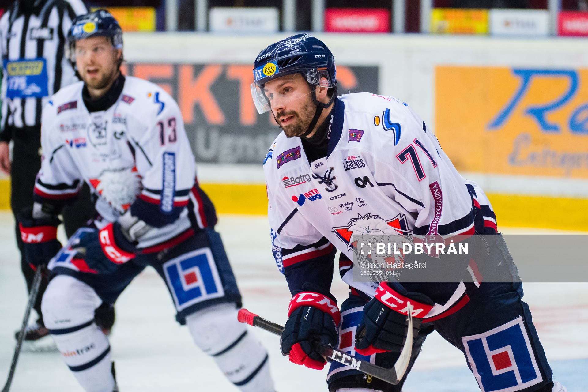 Linköpings Daniel Olsson Trkulja jublar