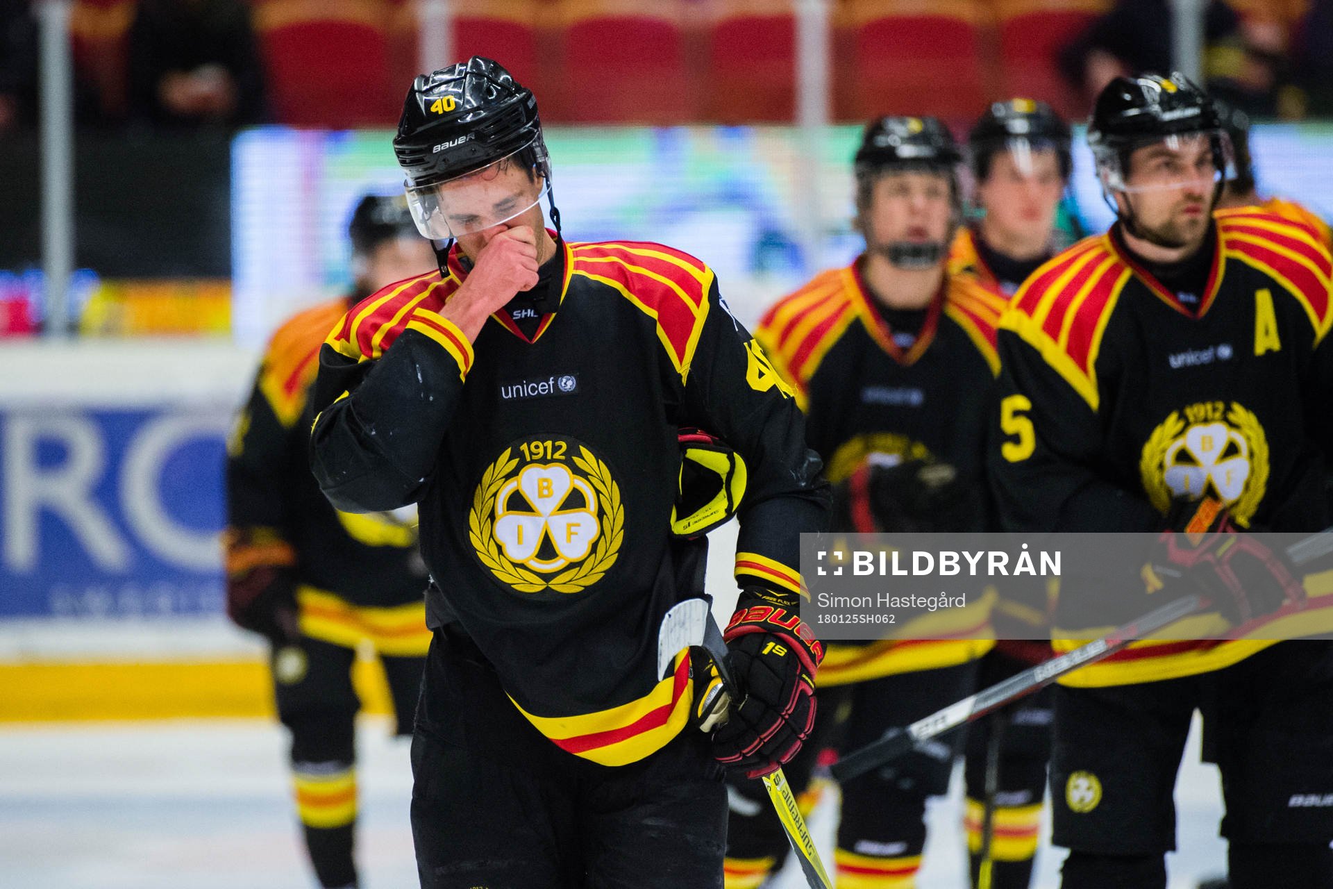 Brynäs Jesper Jensen deppar