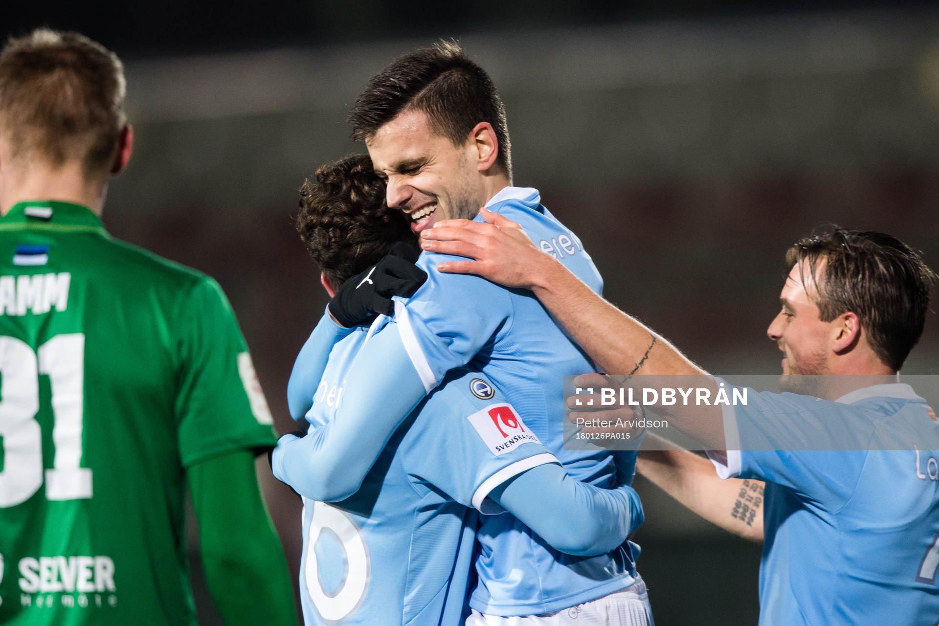 Malmö FFs Alexander Jeremejeff jublar