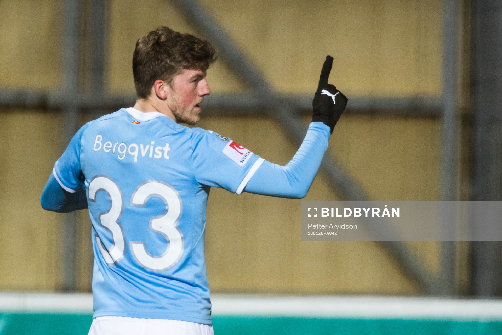 Malmö FFs Teddy Bergqvist jublar
