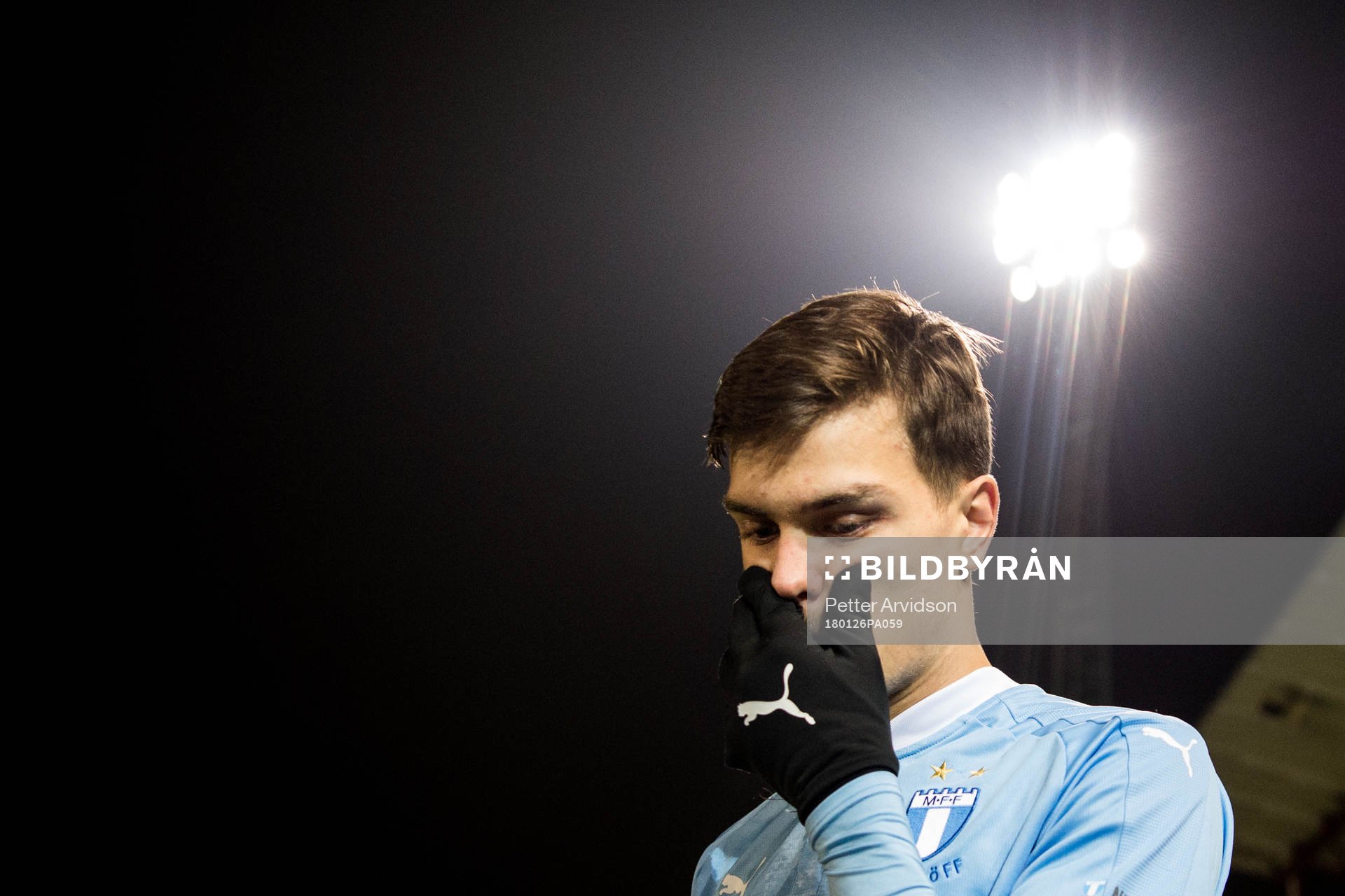 Malmö FFs Pavle Vagic gör entré