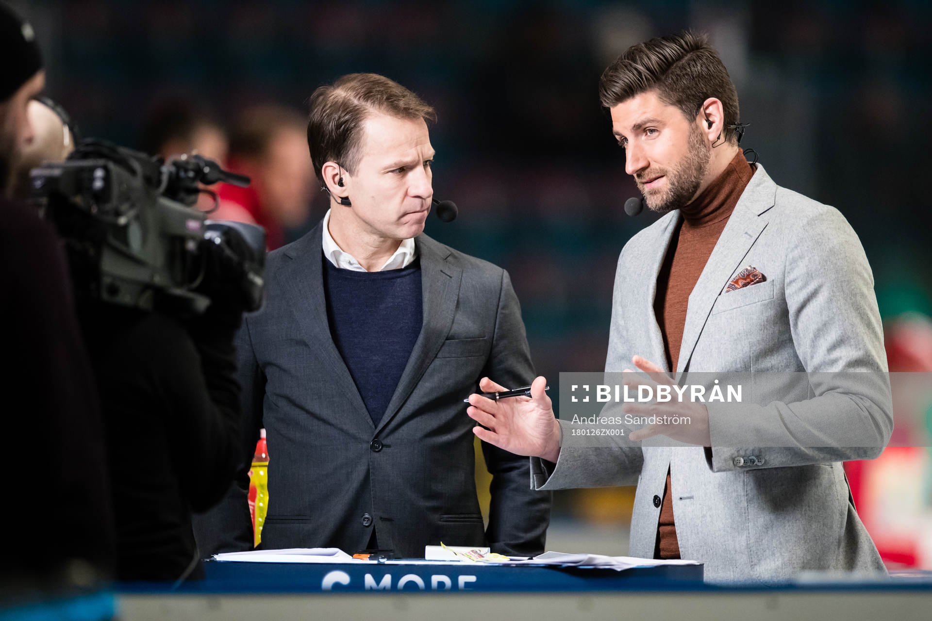 Cmores experter Mike Helber och Björn Oldeen