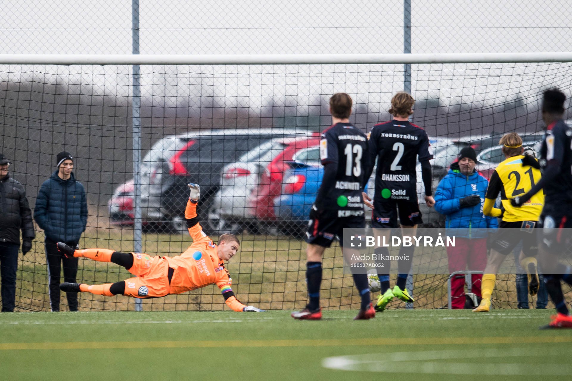 Helsingborgs målvakt Pär Hansson