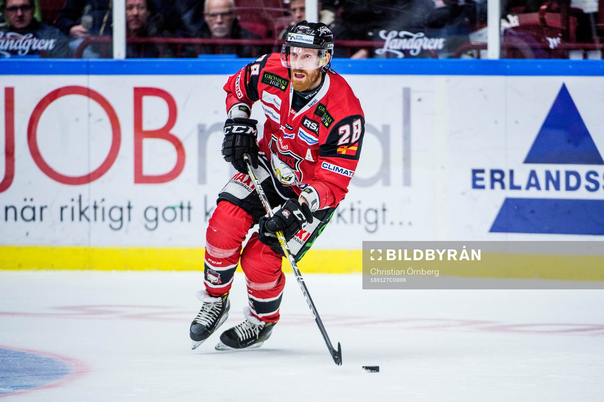 Malmö Redhawks Jens Olsson