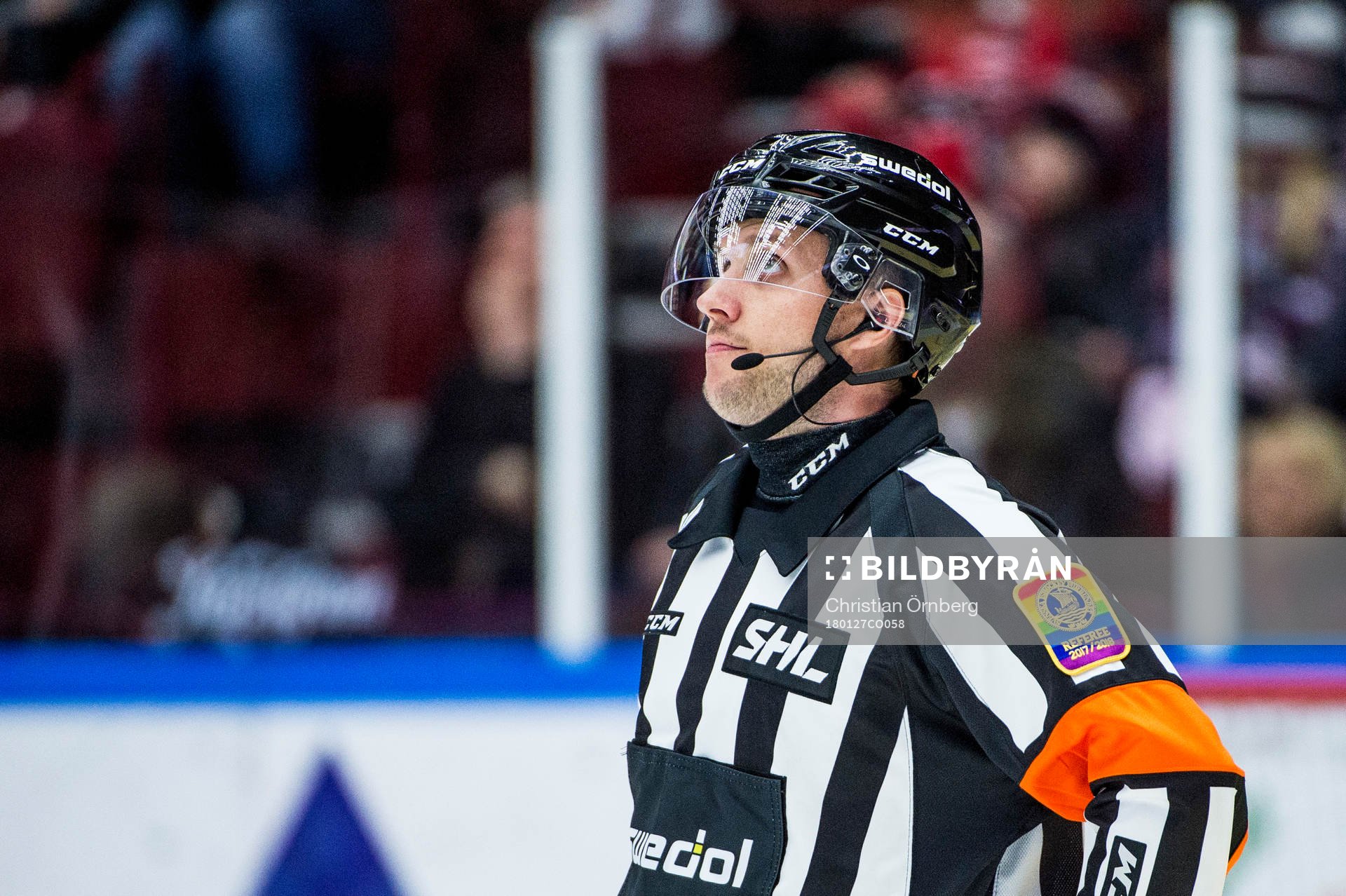 Domaren Patric Bjälkander