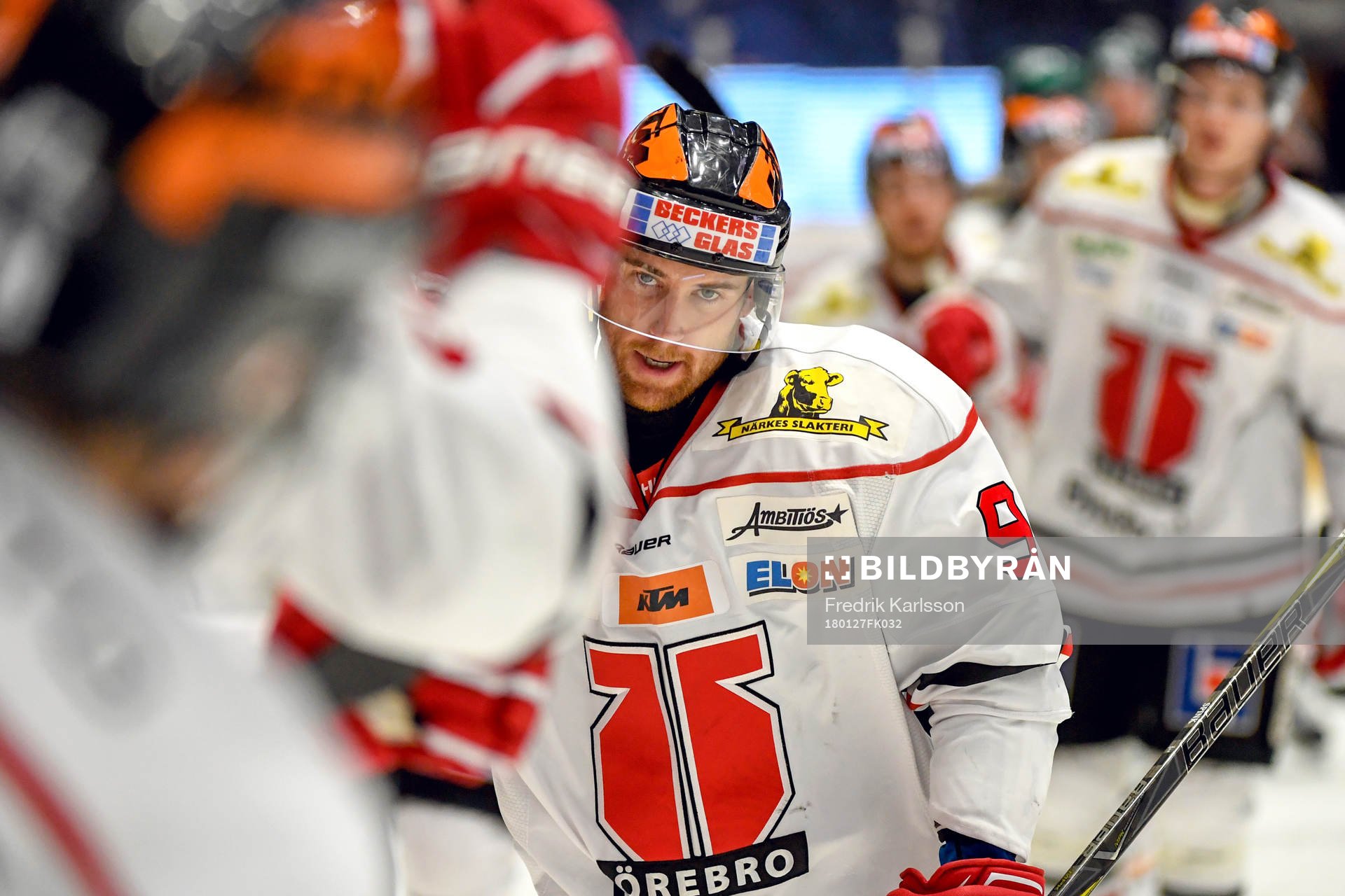 Örebros Tylor Spink jublar