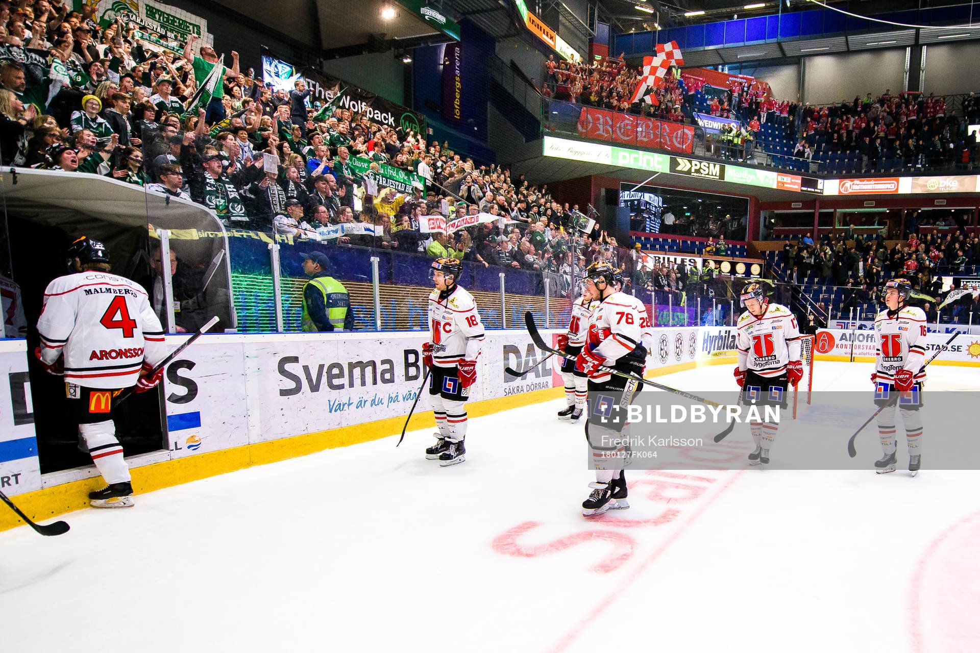 Örebros spelare deppar