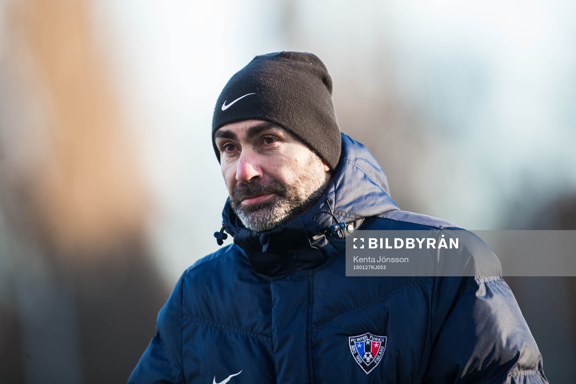 Inter Åbos tränare Fabrizio Piccaretan