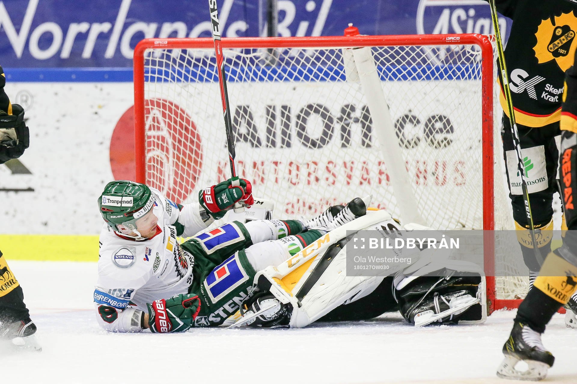 Skellefteås målvakt Joni Ortio