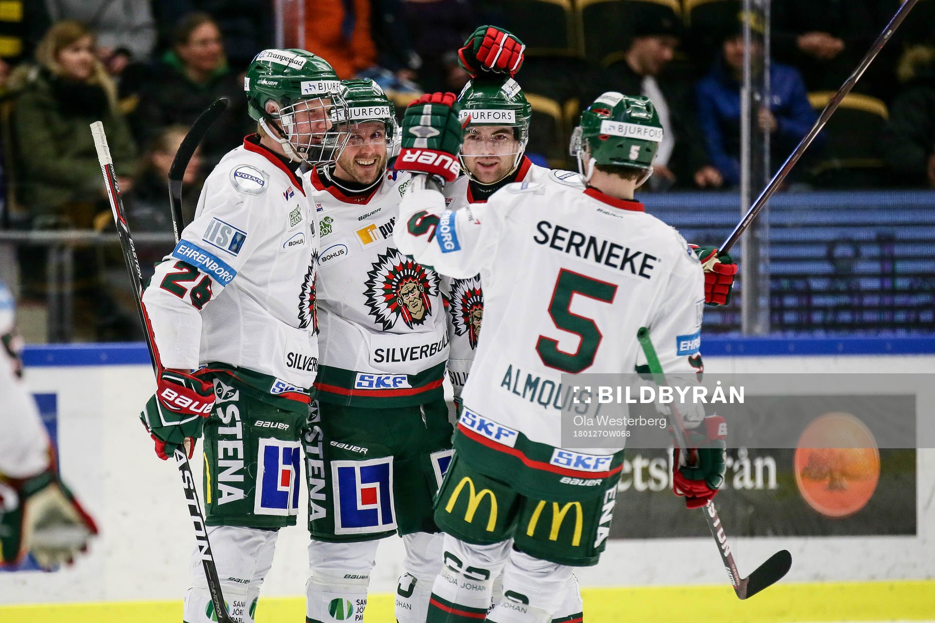 Frölundas Matt Donovan , Rasmus Dahlin , Ponthus