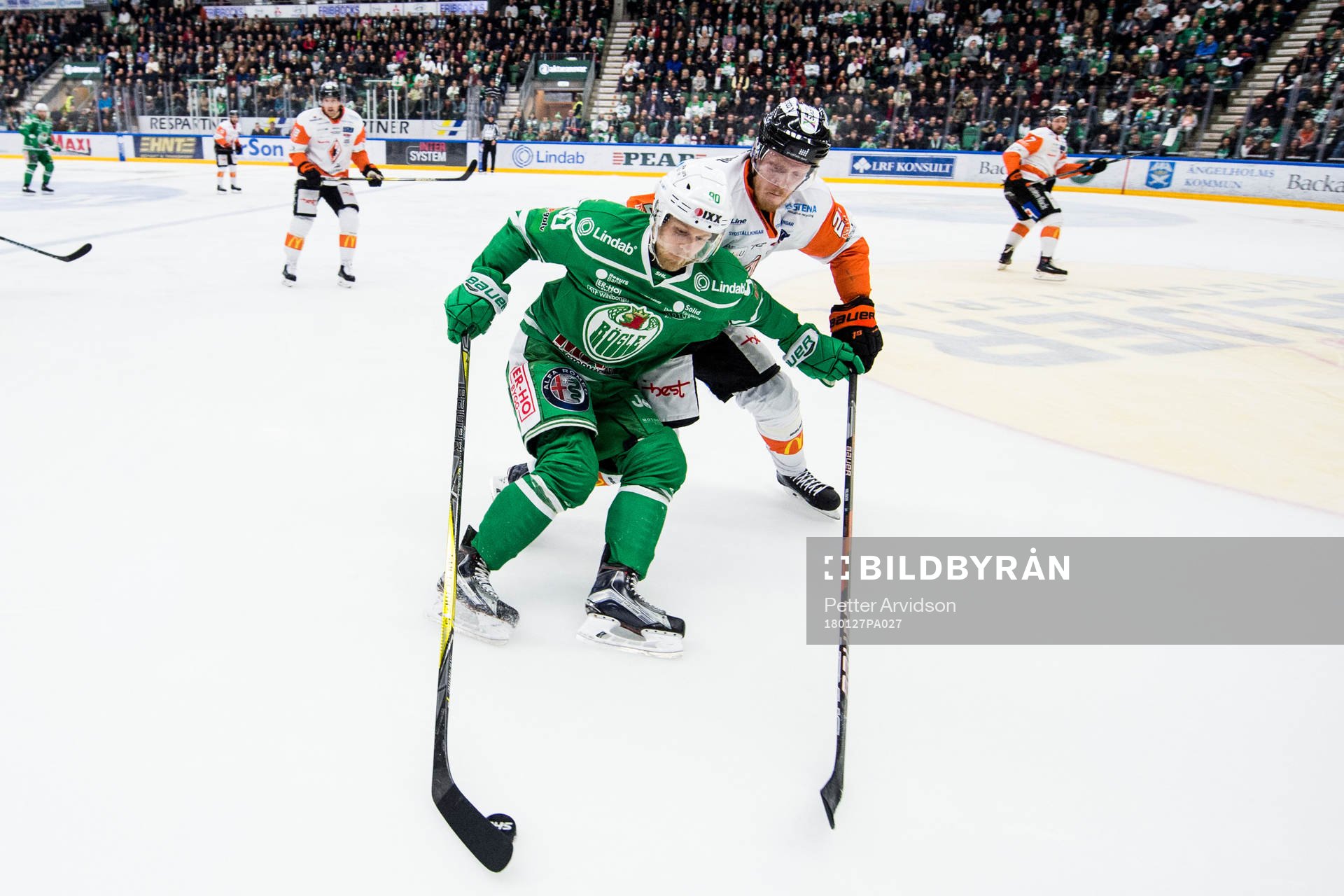 Rögles Ted Brithén och Karlskronas Henrik Nilsson