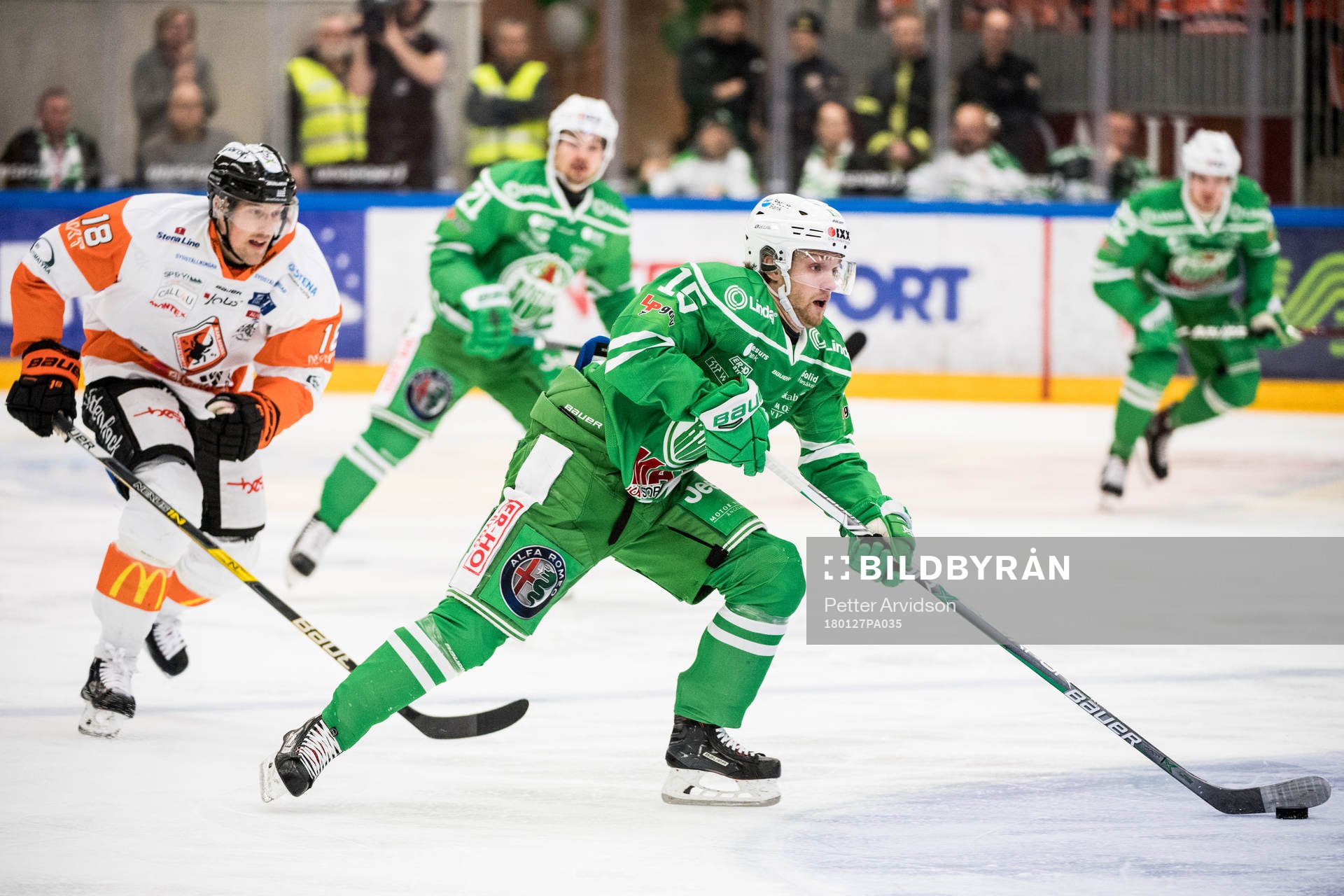 Rögles Simon Ryfors och Karlskronas Emil Larsson