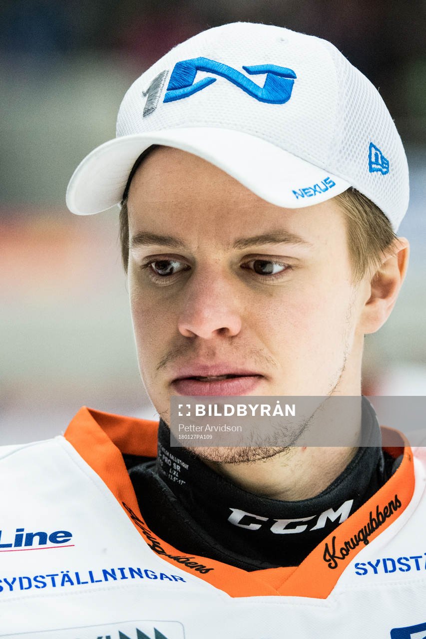 Karlskronas målvakt Henrik Lundberg