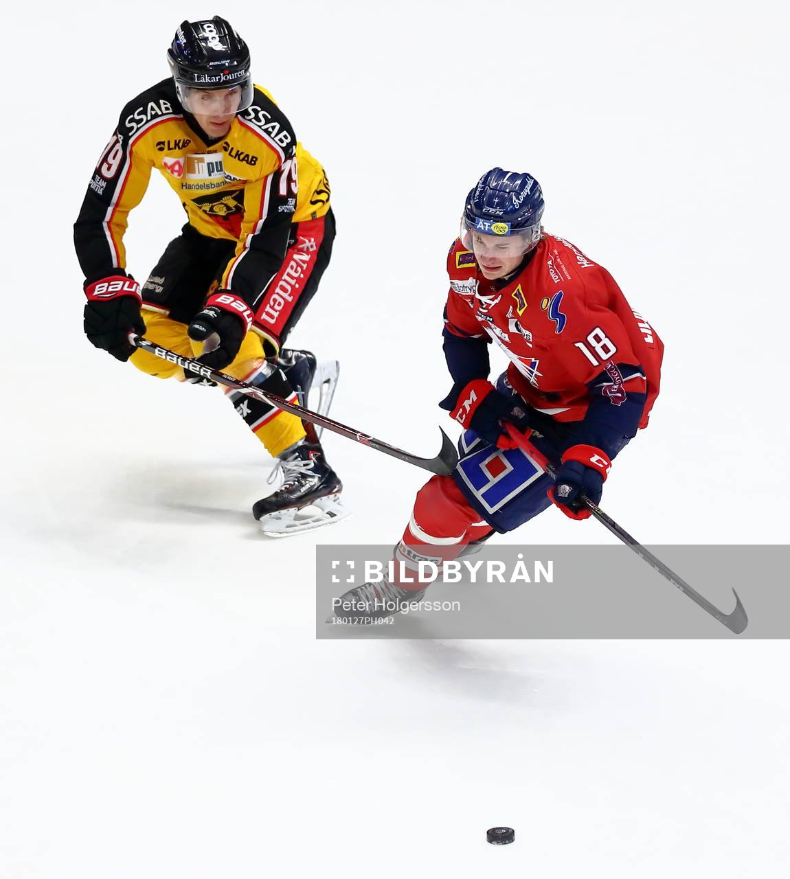 Luleås Pontus Själin, Linköpings Jakob Lilja