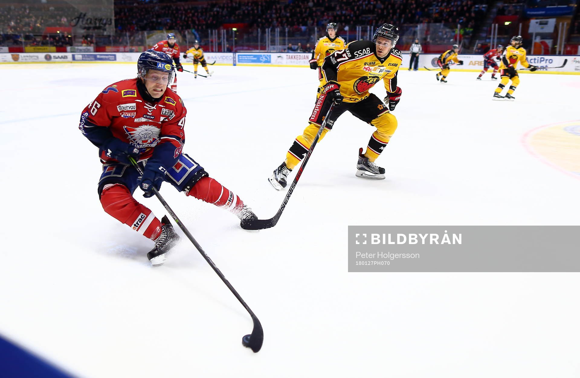 Linköpings Mathis Olimb, Luleås Brendan Mikkelson