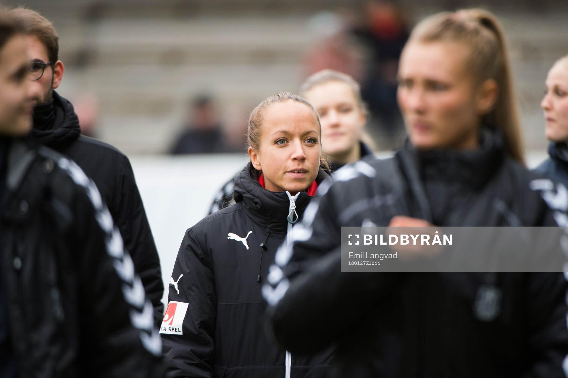 Rosengårds assisterande tränare Malin Levenstad