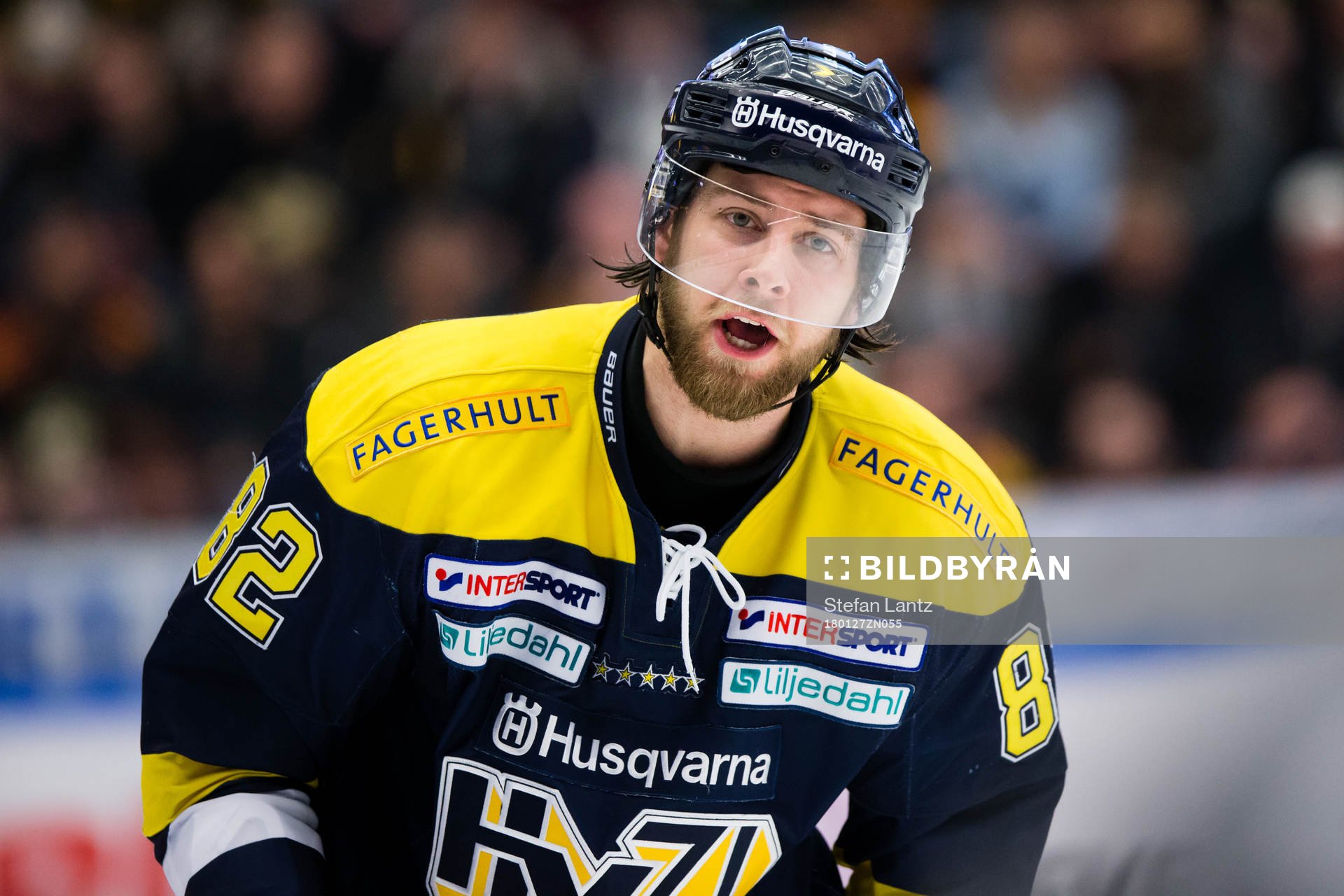 s Kevin Stenlund har ont