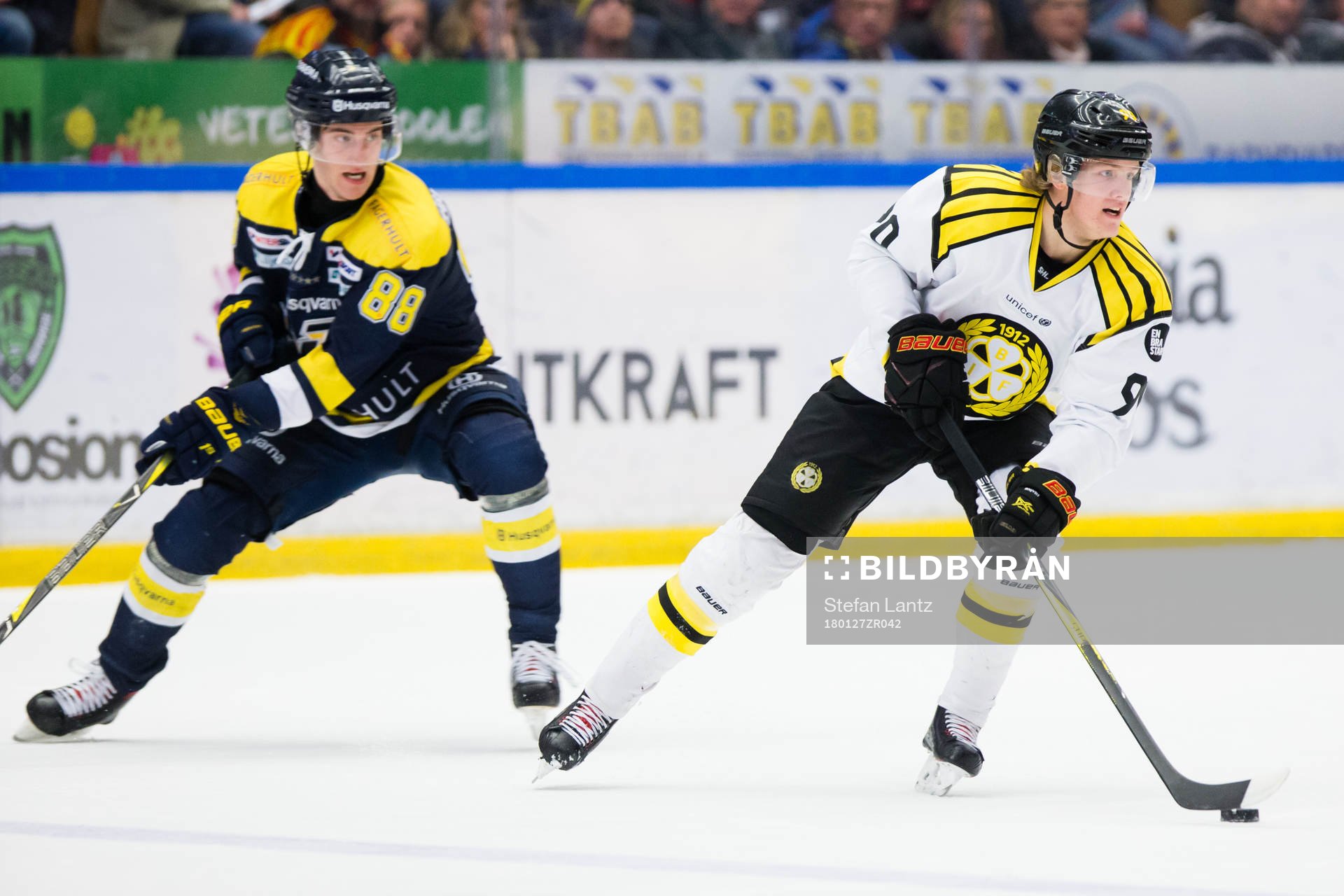 s Pierre Engvall mot Brynäs Jesper Boqvist