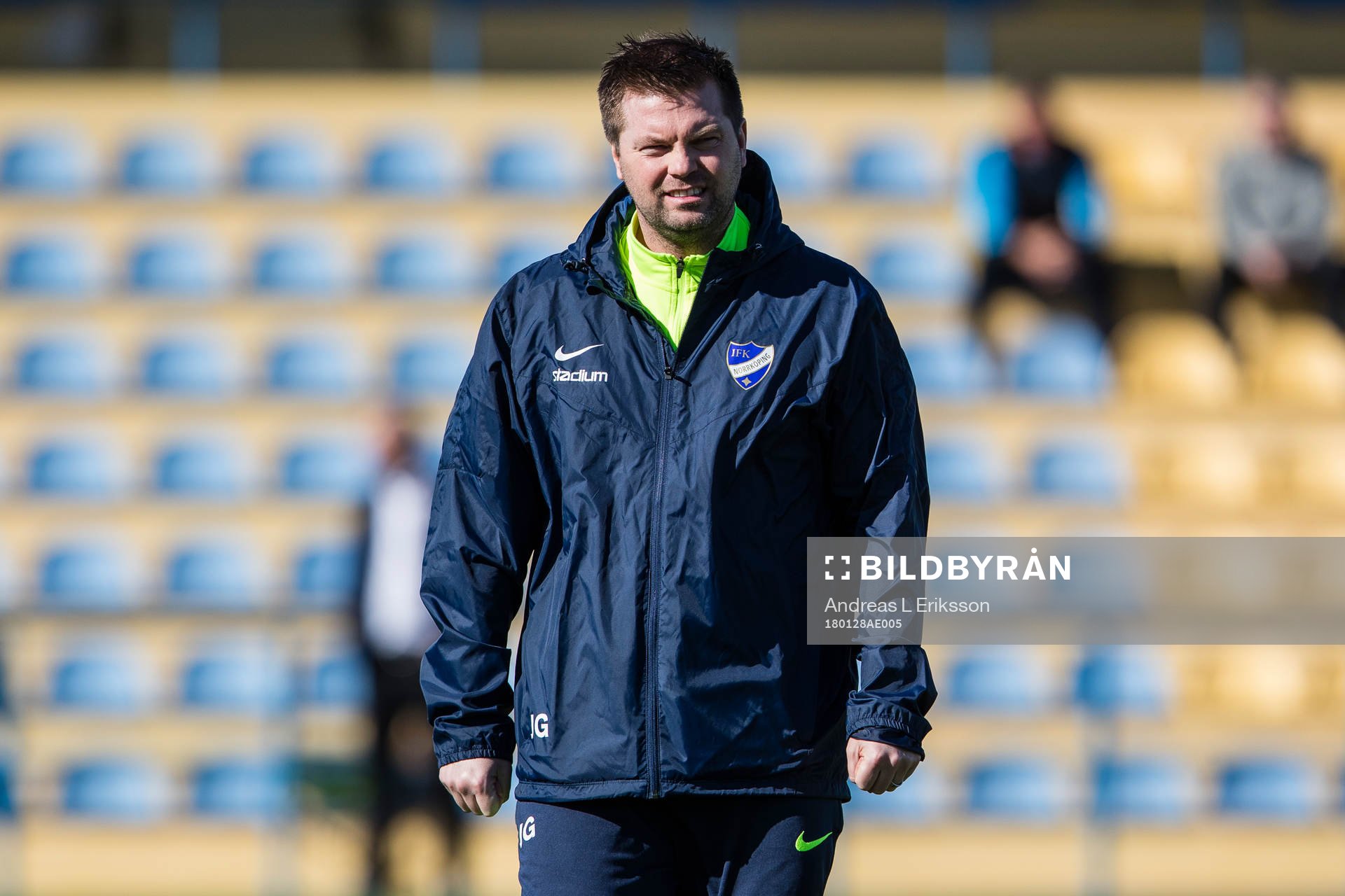 Norrköpings tränare Jens Gustafsson