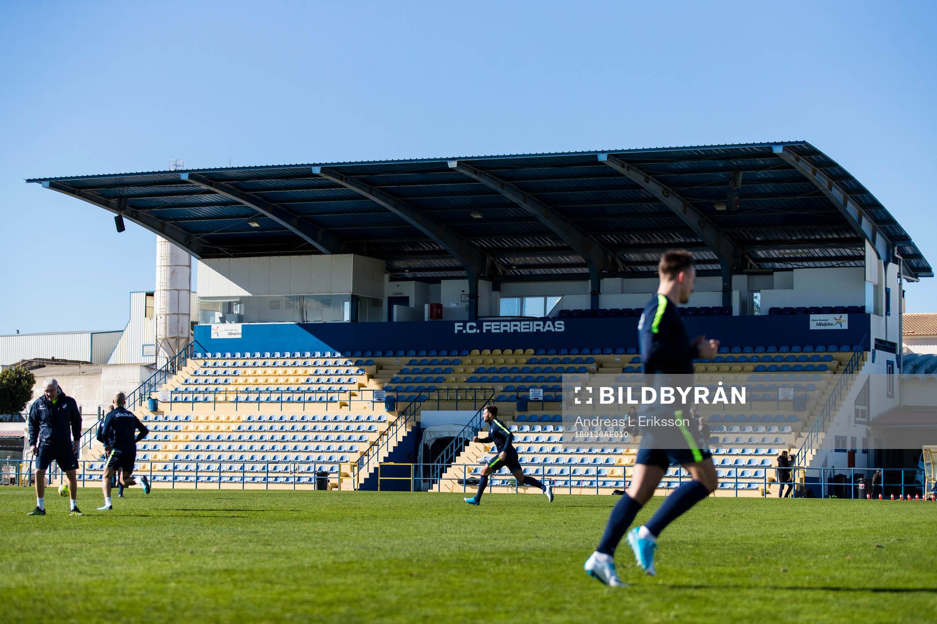 Generell vy av Estadio da Nora