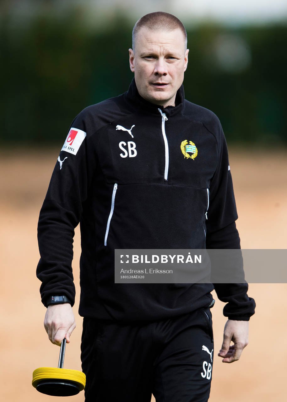 Hammarbys tränare Stefan Billborn