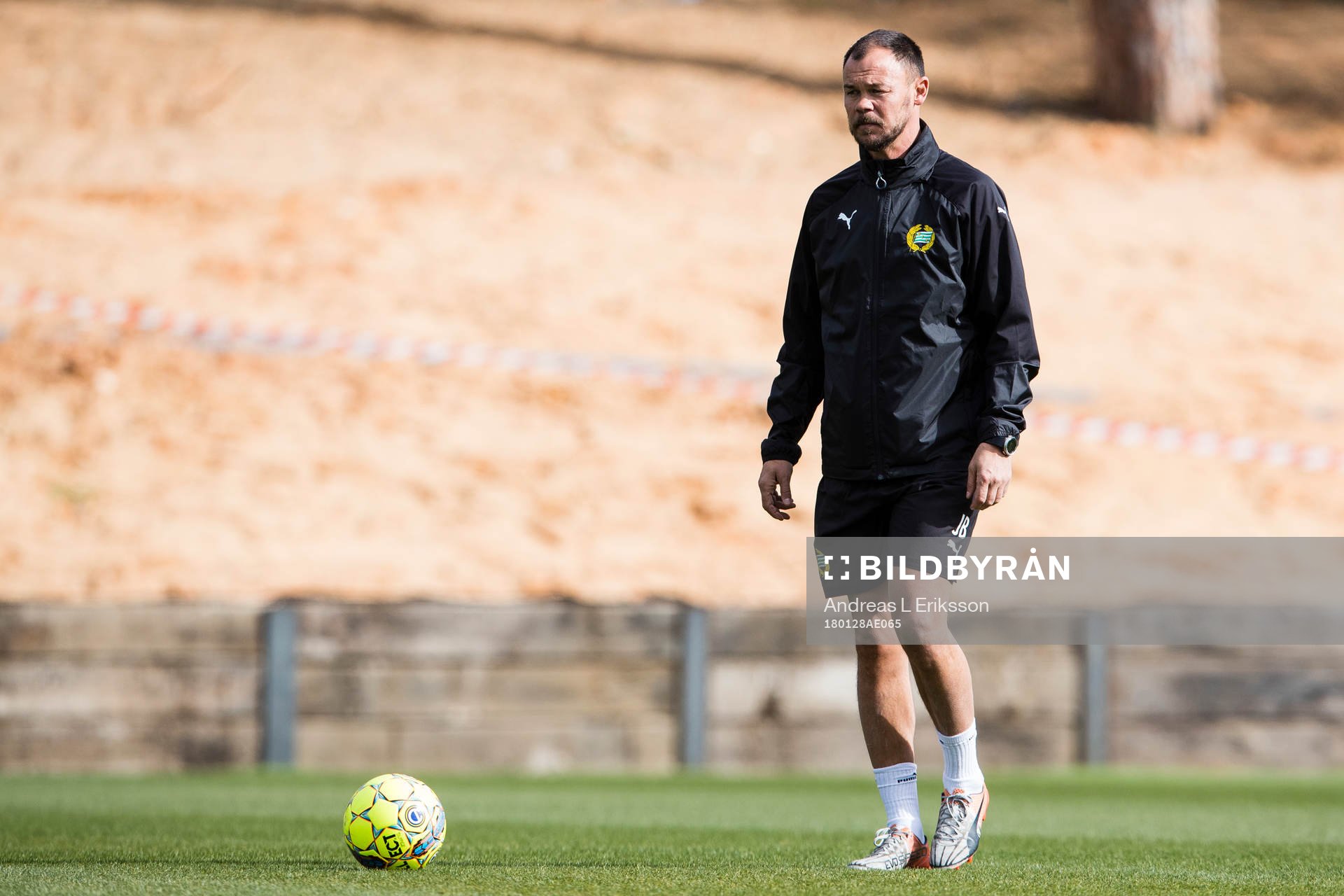 Hammarbys assisterande tränare Joachim Björklund