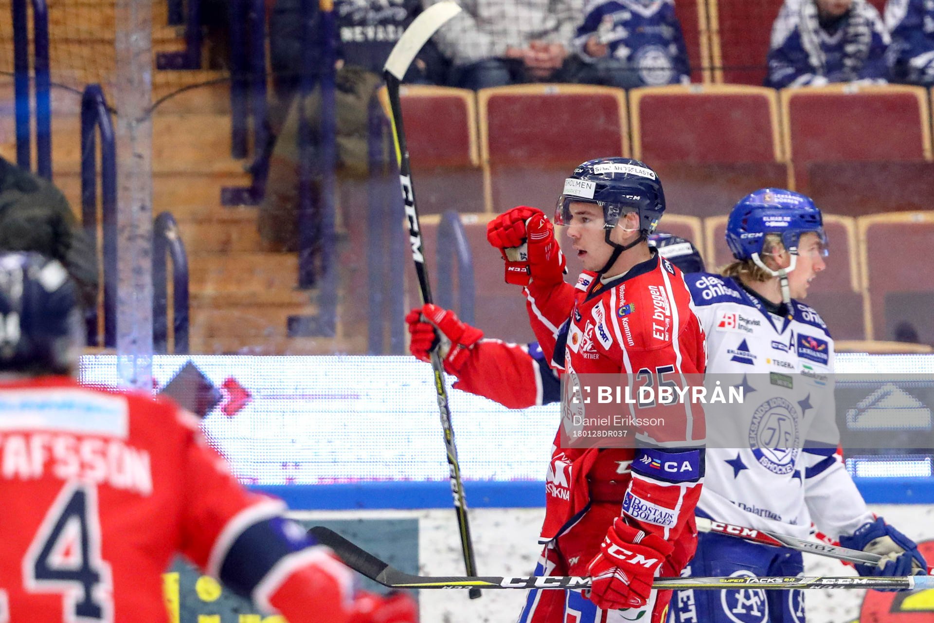 Västerviks Patrik Blomberg jublar