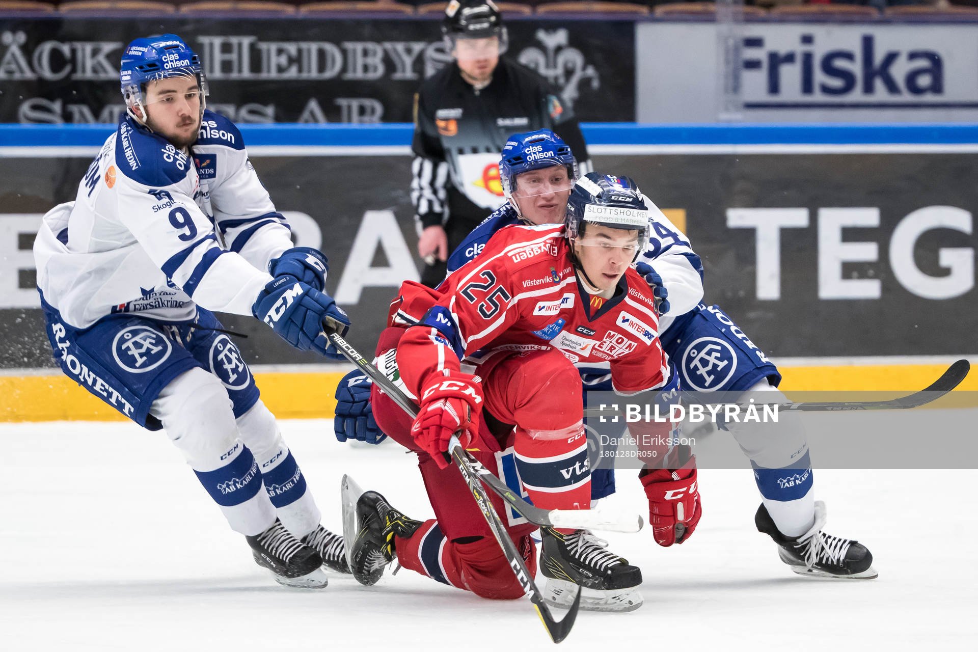 Leksands Emil Bemström och Leksands Olle Alsing och