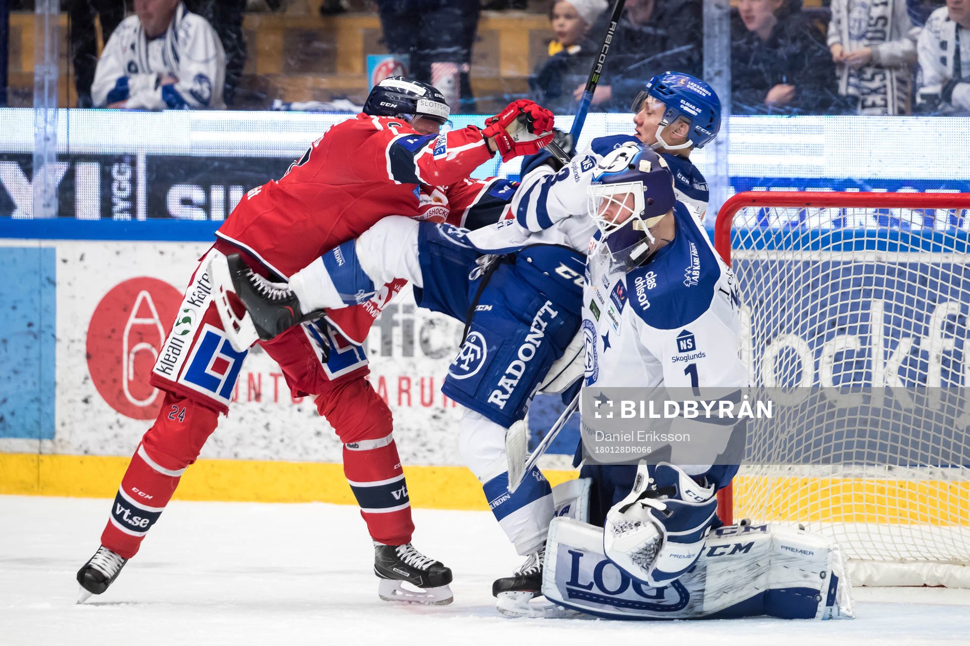 Västerviks Andreas Frisk och Leksands Daniel Bertov