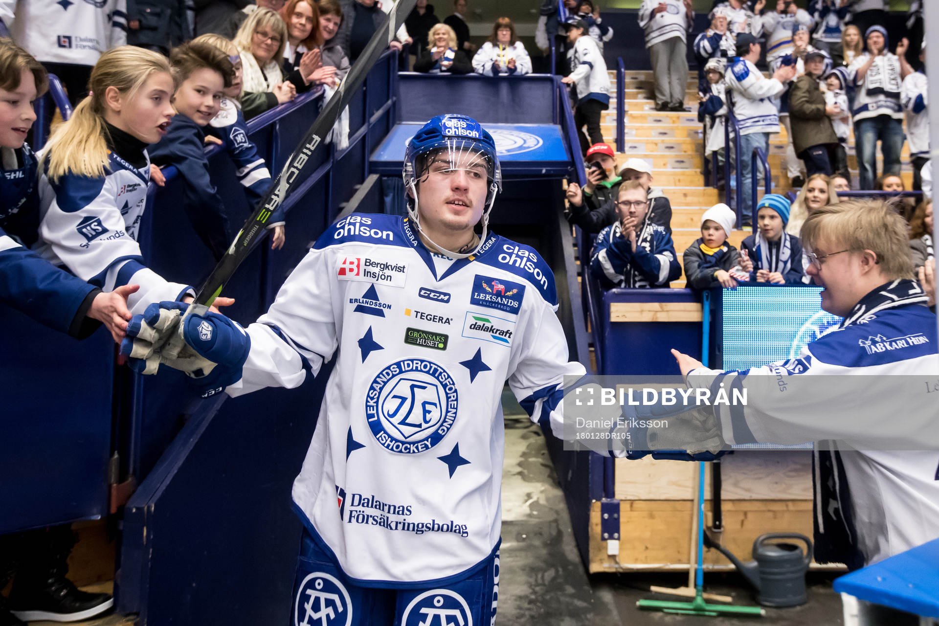 Leksands Erik Aterius utsedd till matchens krigare i