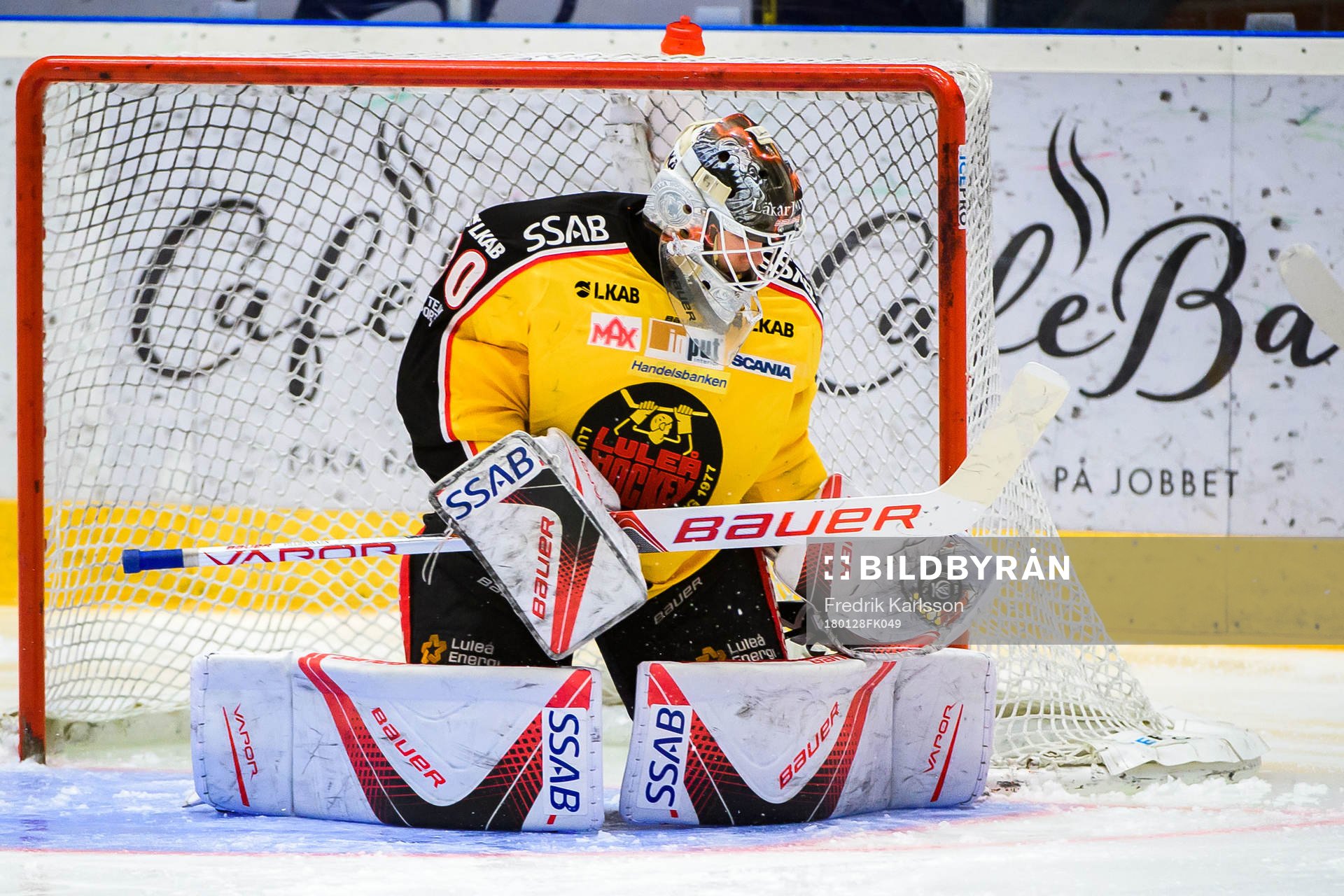 Luleås målvakt Filip Gustavsson