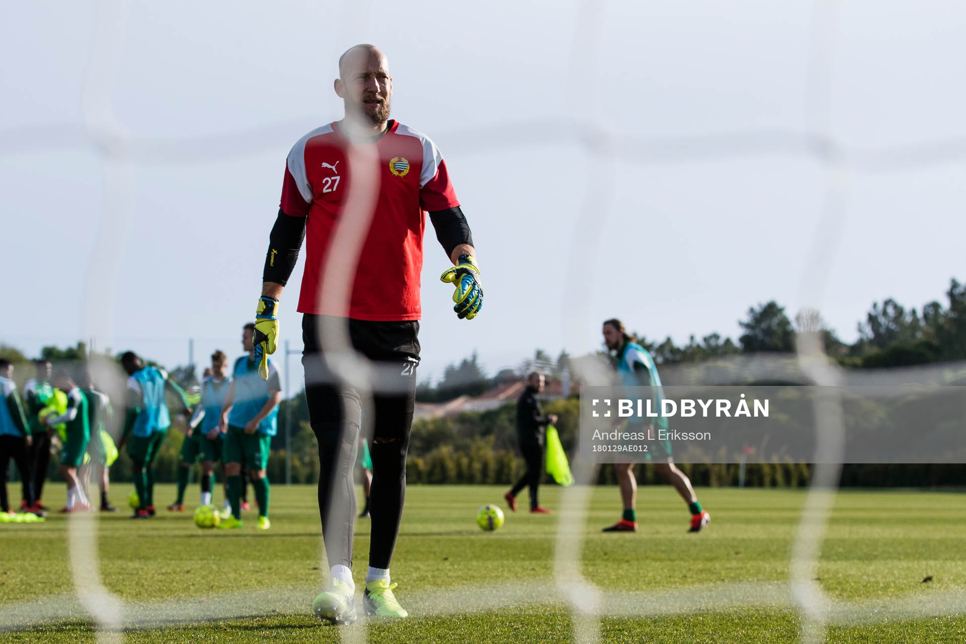 Hammarbys målvakt Benny Lekström