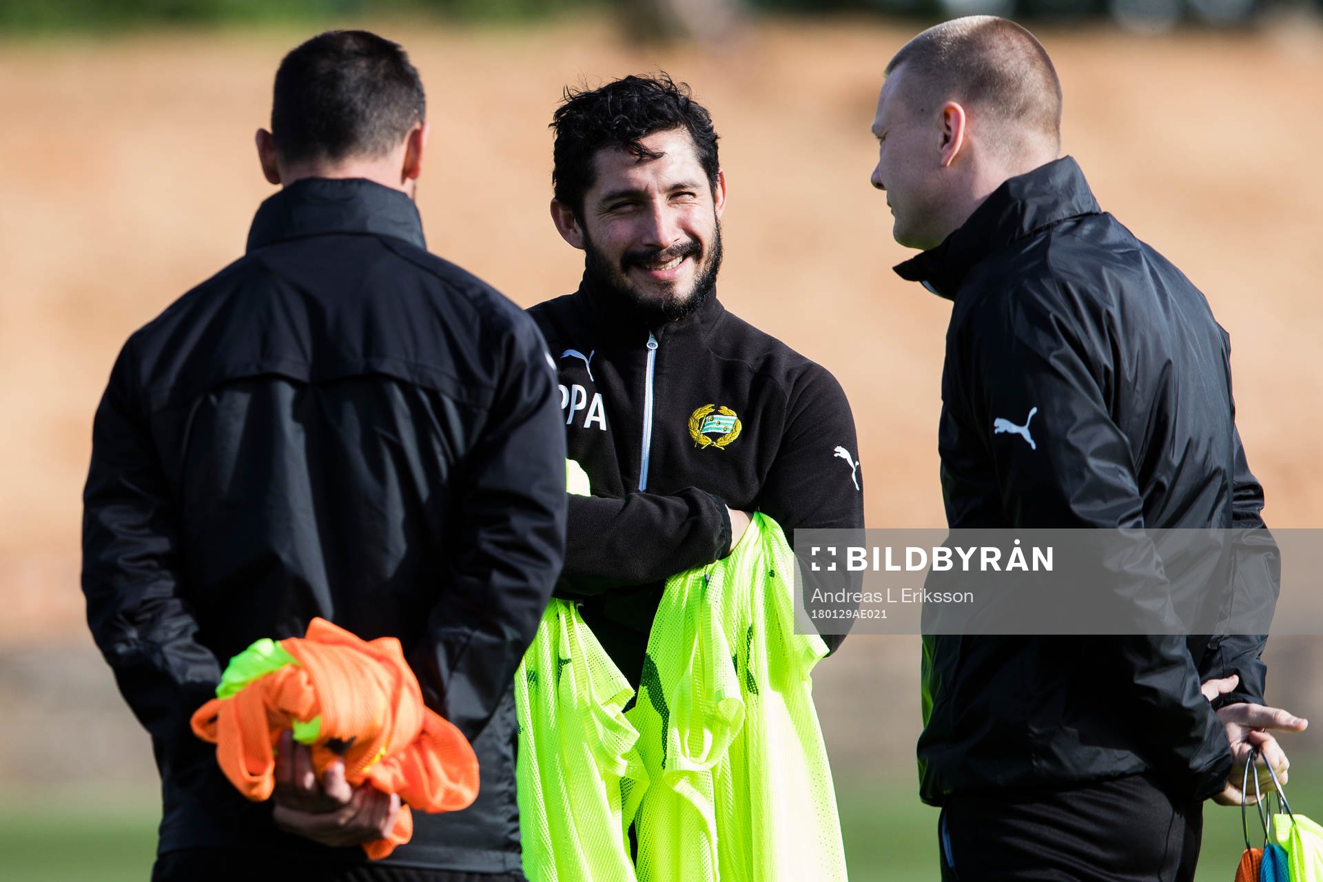 Hammarbys assisterande tränare Joachim Björklund,