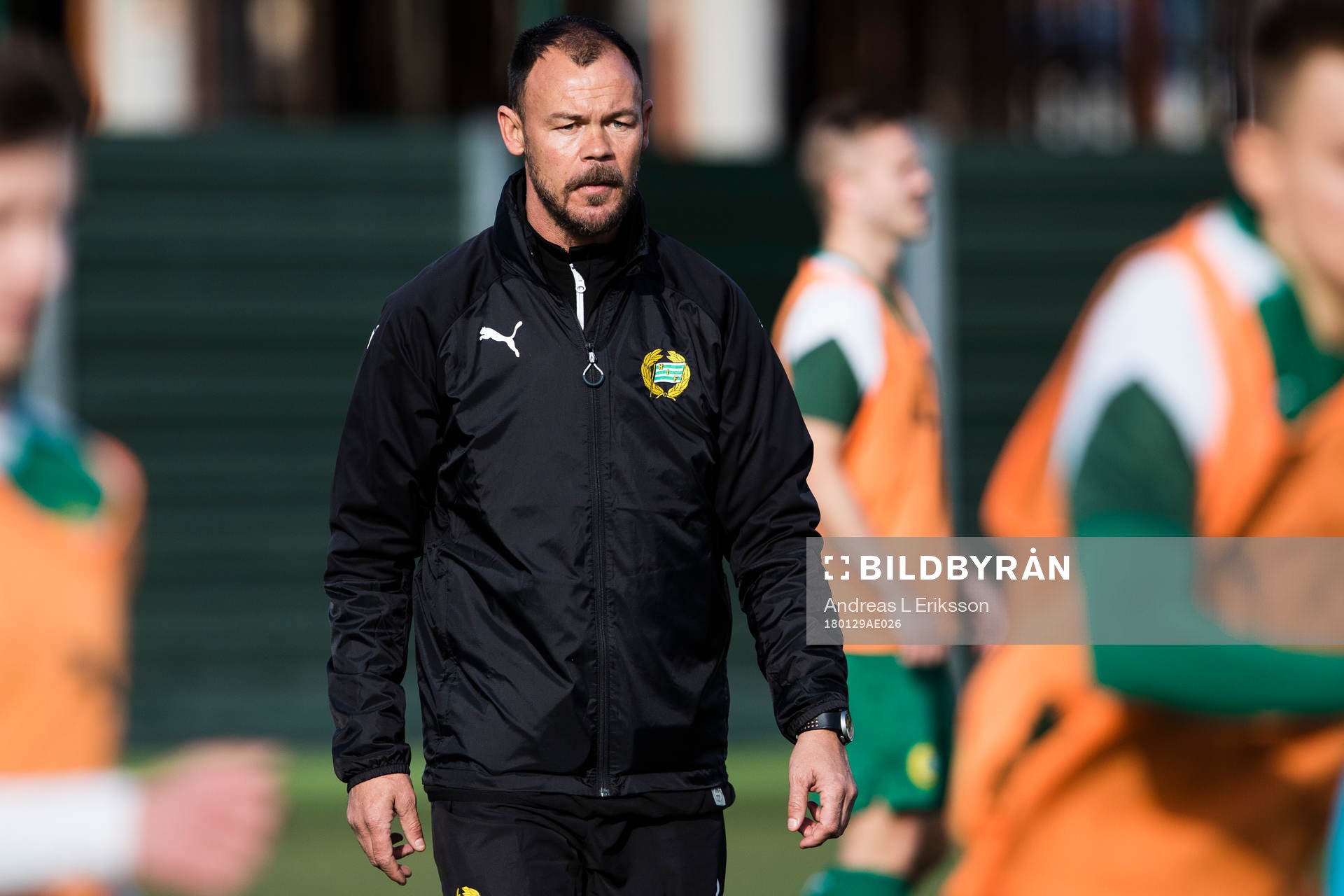 Hammarbys assisterande tränare Joachim Björklund