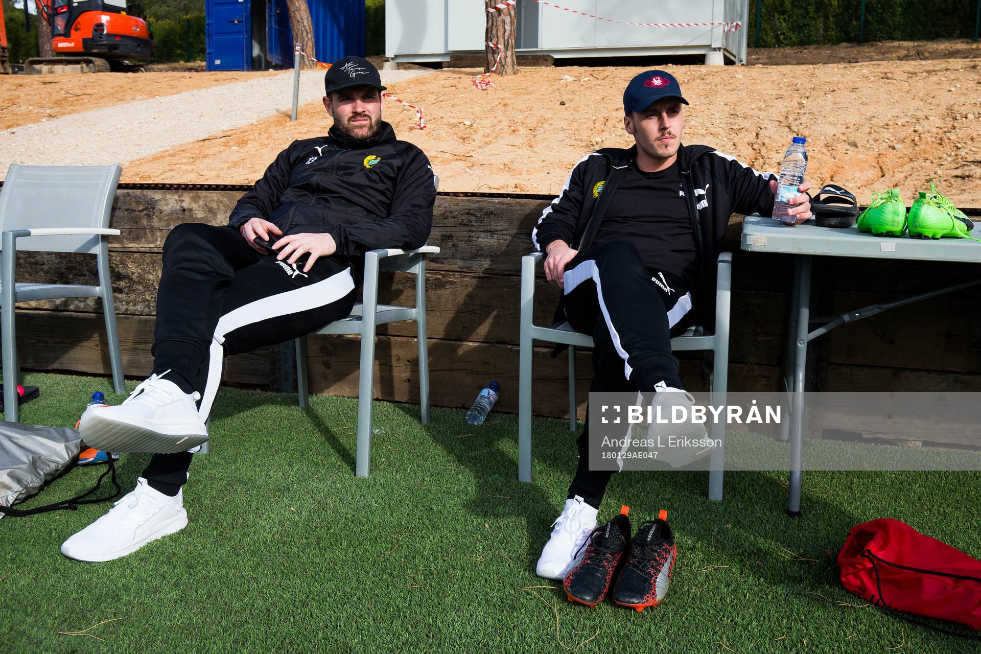 Hammarbys Mads Fenger Nielsen och Jeppe Andersen