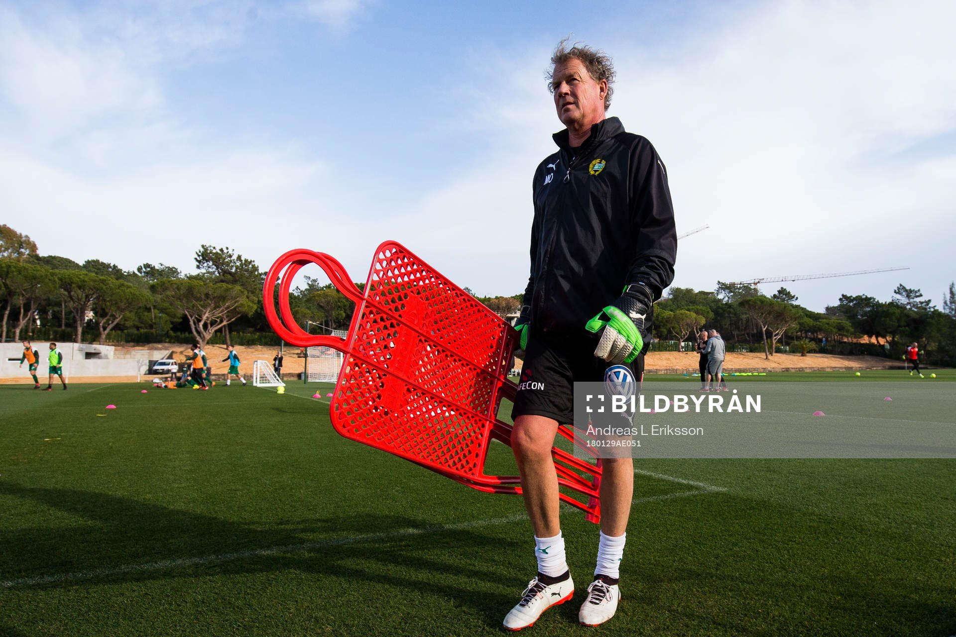 Hammarbys målvaktstränare Mikael Olsson