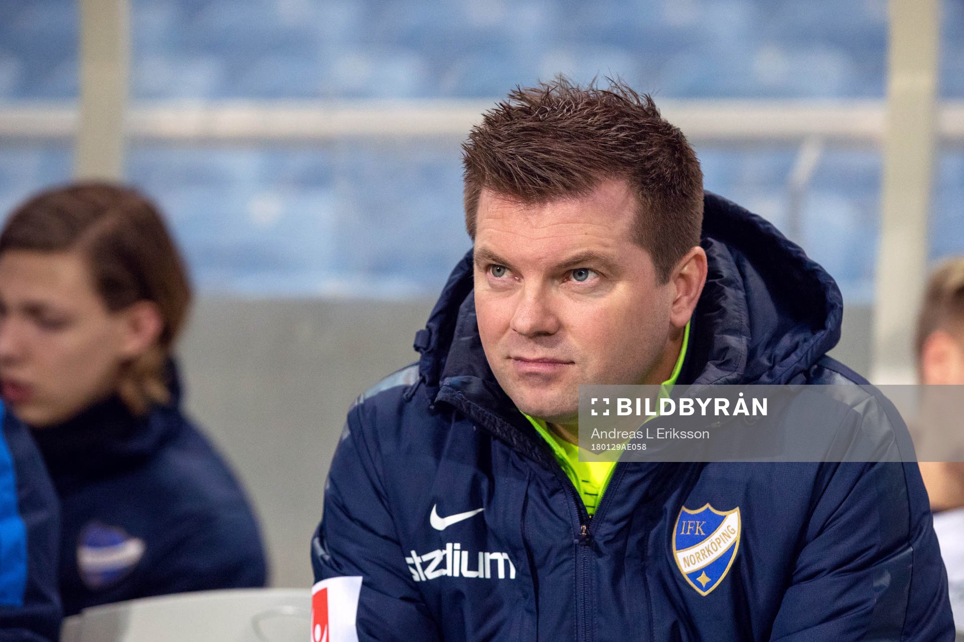 Norrköpings tränare Jens Gustafsson