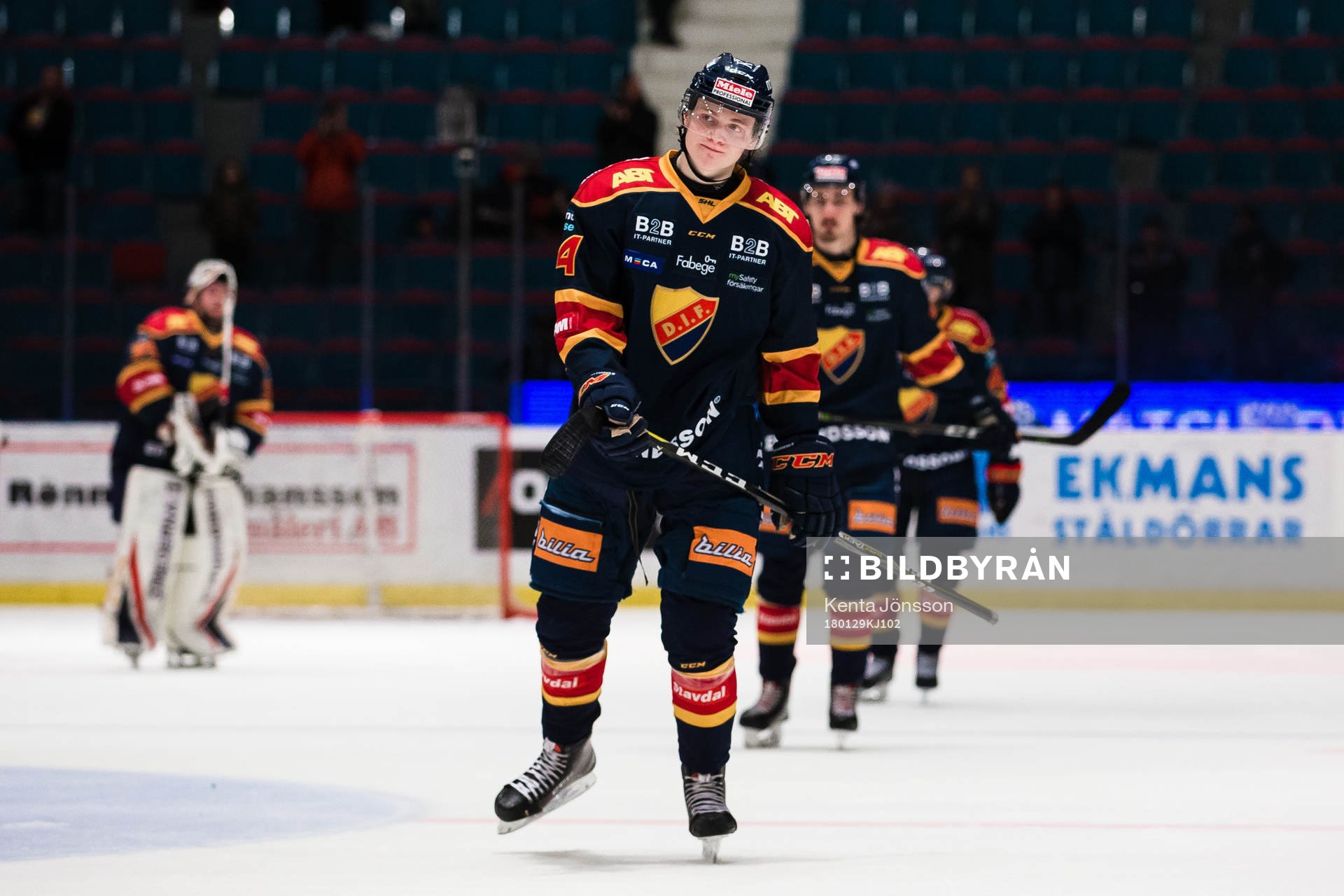 Djurgårdens Erik Walli-Walterholm deppar