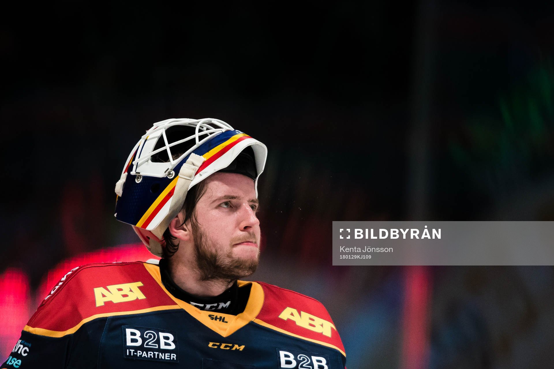 Djurgårdens målvakt Adam Reideborn