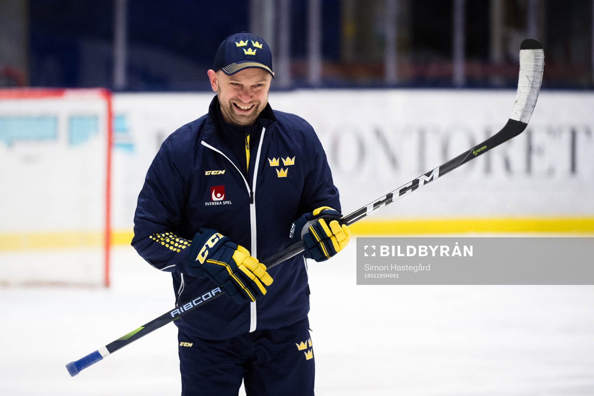 Sveriges målvaktstränare Stefan Ladhe