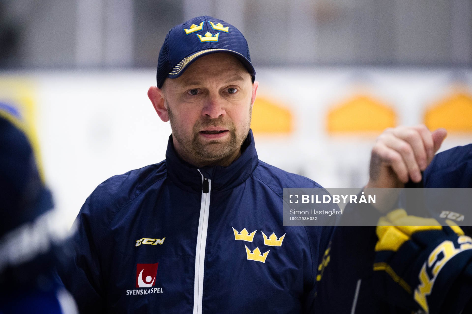 Sveriges målvaktstränare Stefan Ladhe