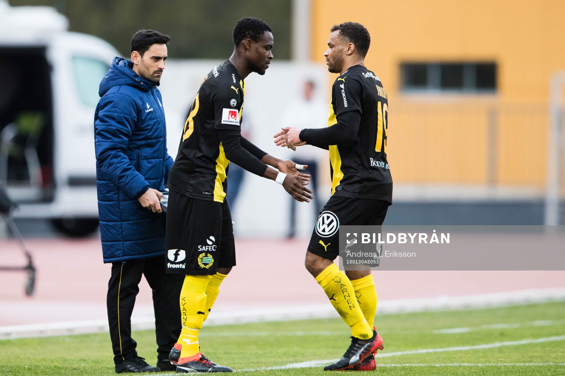 Hammarbys Gershon Koffie byts in istället för