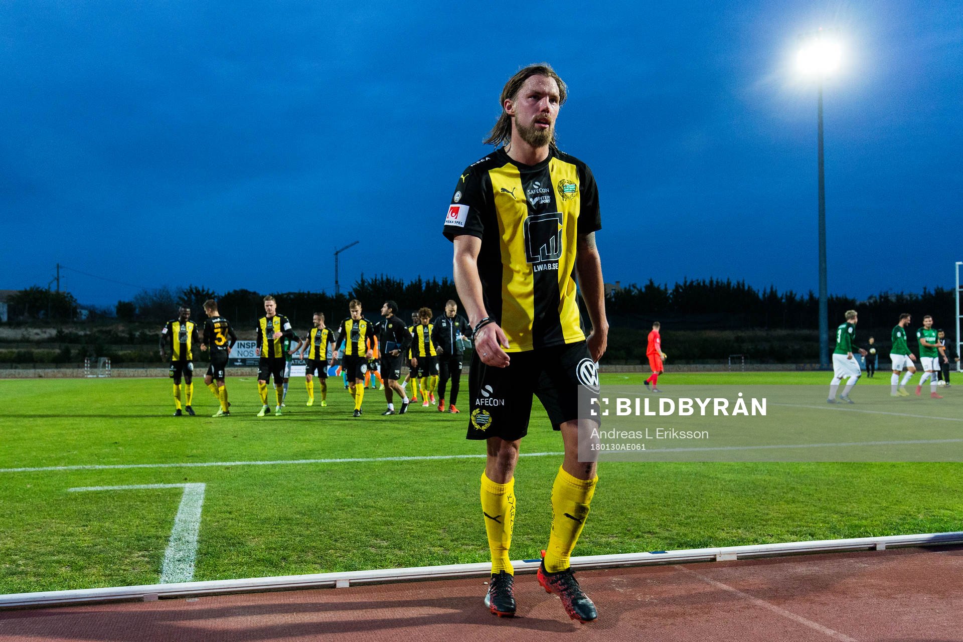 Hammarbys Björn Paulsen deppar