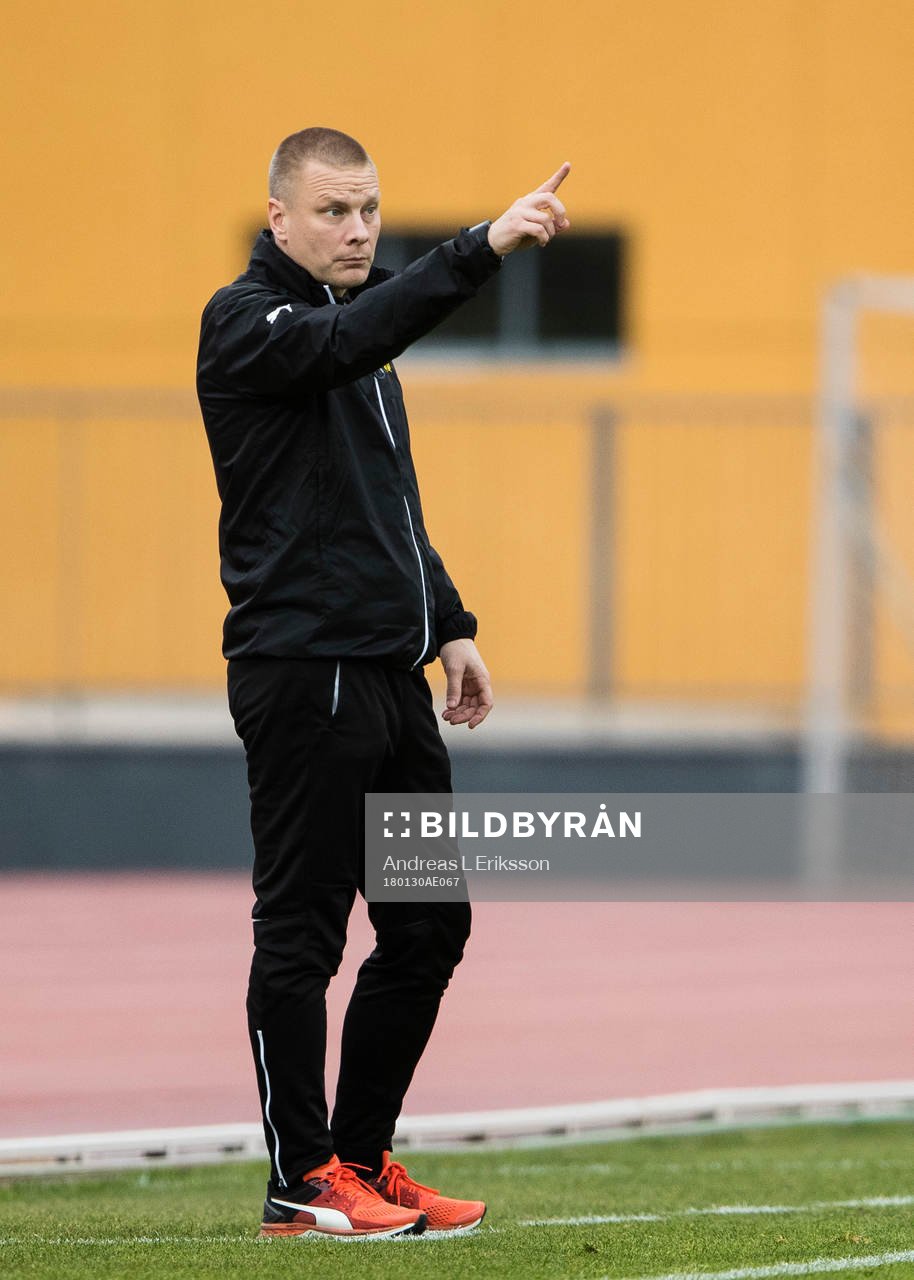 Hammarbys tränare Stefan Billborn