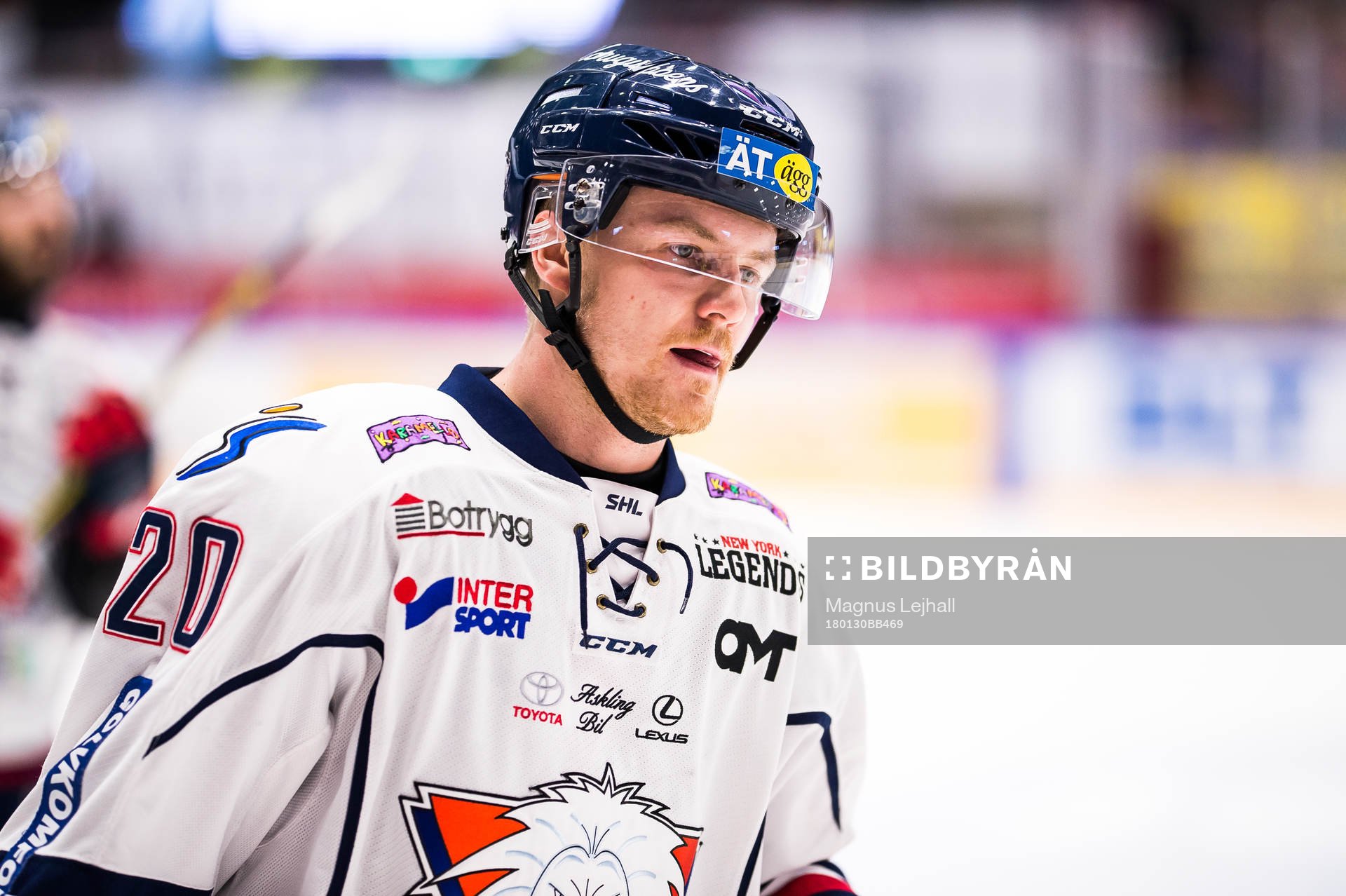 Linköpings Nick Sörenssen  deppar