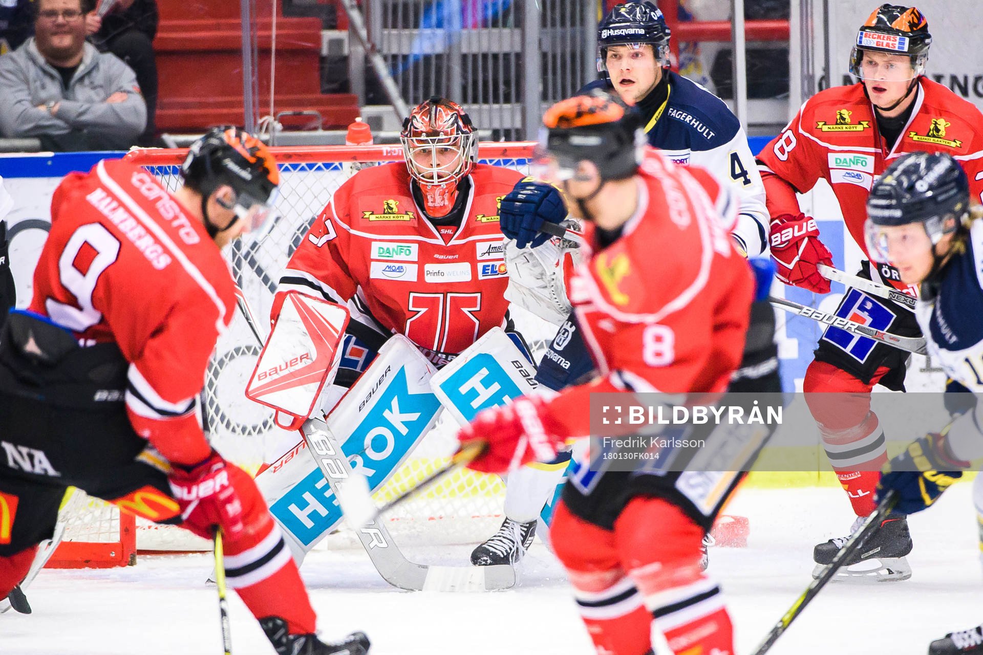 Örebros målvakt Eero Kilpeläinen